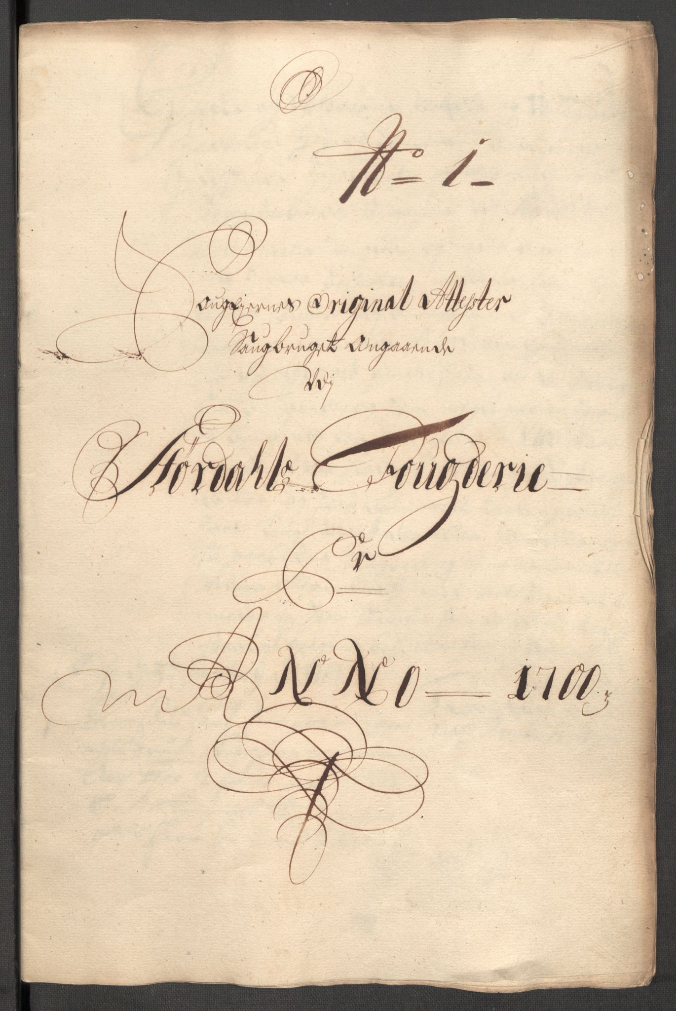 Rentekammeret inntil 1814, Reviderte regnskaper, Fogderegnskap, AV/RA-EA-4092/R62/L4192: Fogderegnskap Stjørdal og Verdal, 1700, p. 187