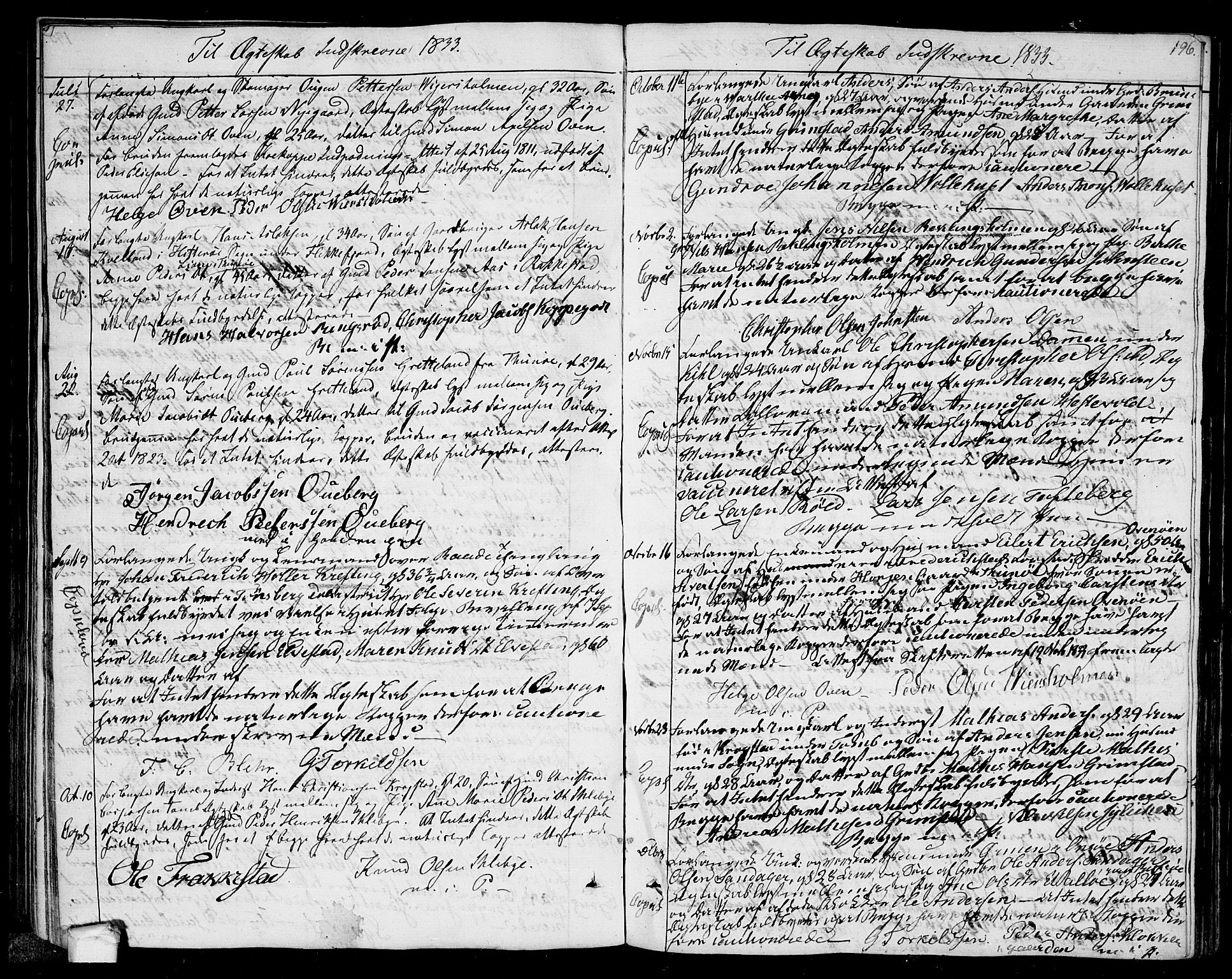 Råde prestekontor kirkebøker, AV/SAO-A-2009/F/Fa/L0003: Parish register (official) no. 3, 1806-1814, p. 196