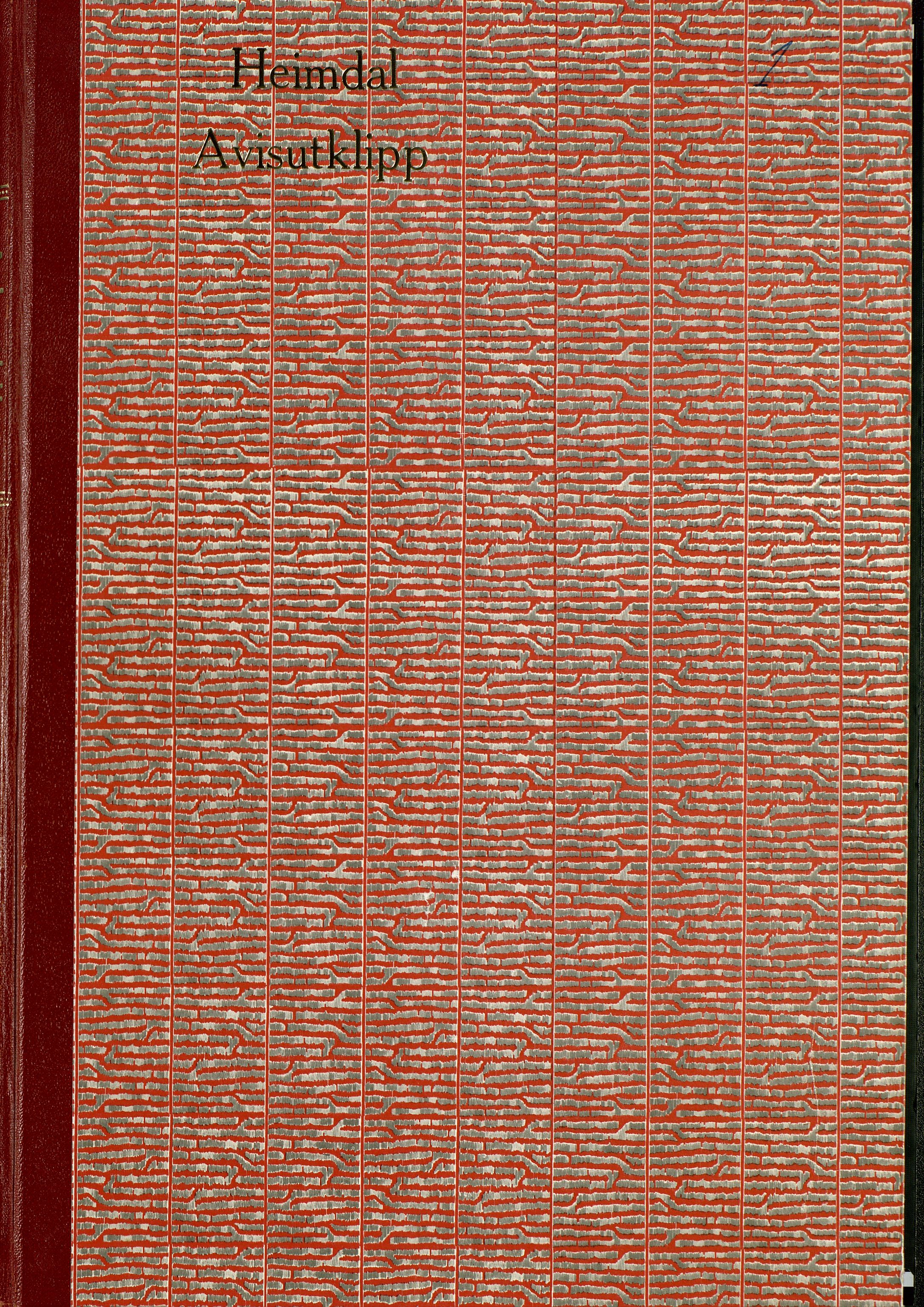 Pa 1791- Lindgren, John, AV/SAST-A-102502/Z/L0001: Avisutklipp/presseklipp samlet i 3 bøker av John Lindgren, Norwegian Contractors om Jåttåvågen, condeep, plattformbygging etc., 1971-1975