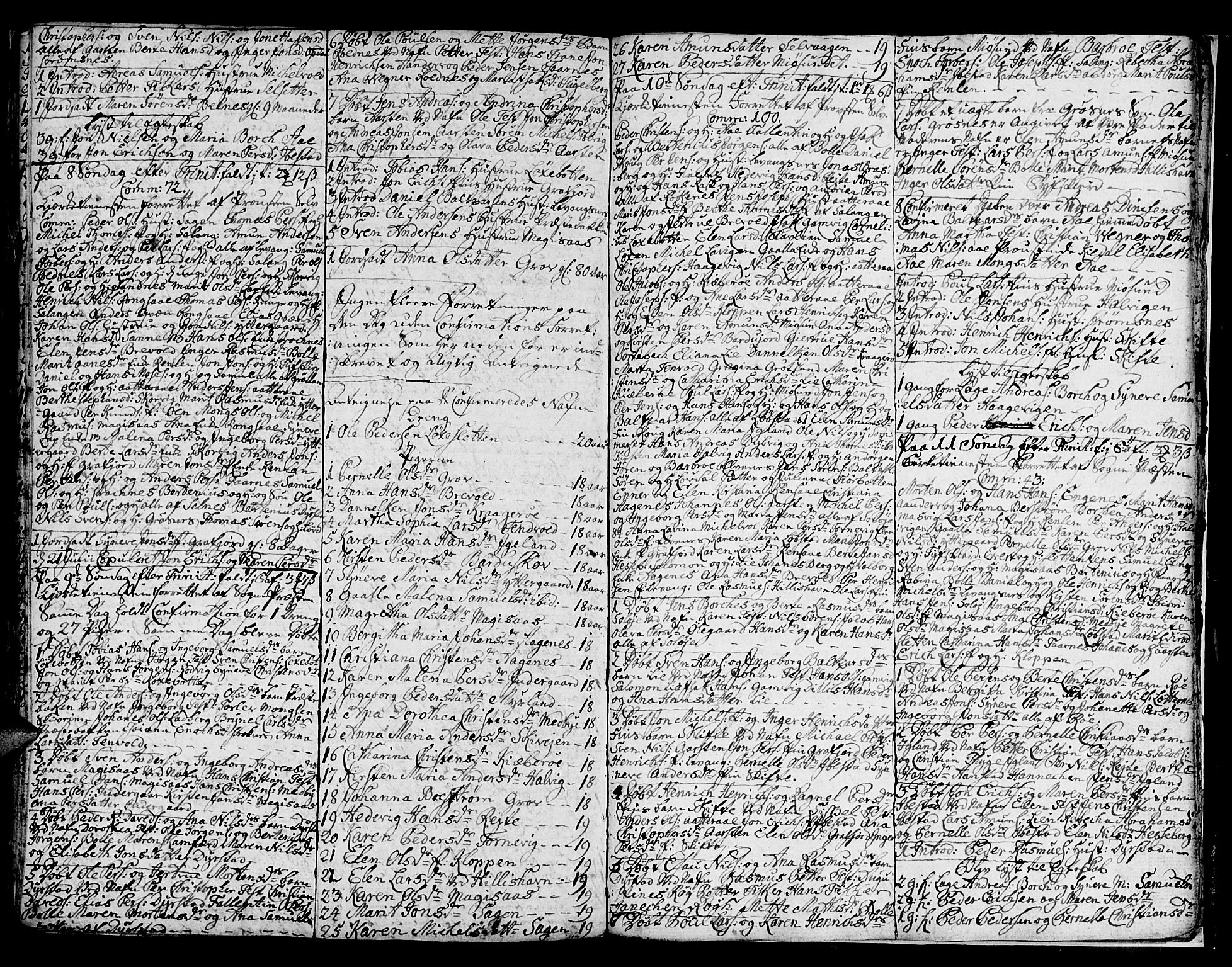 Ibestad sokneprestembete, AV/SATØ-S-0077/H/Ha/Hab/L0001klokker: Parish register (copy) no. 1, 1776-1808