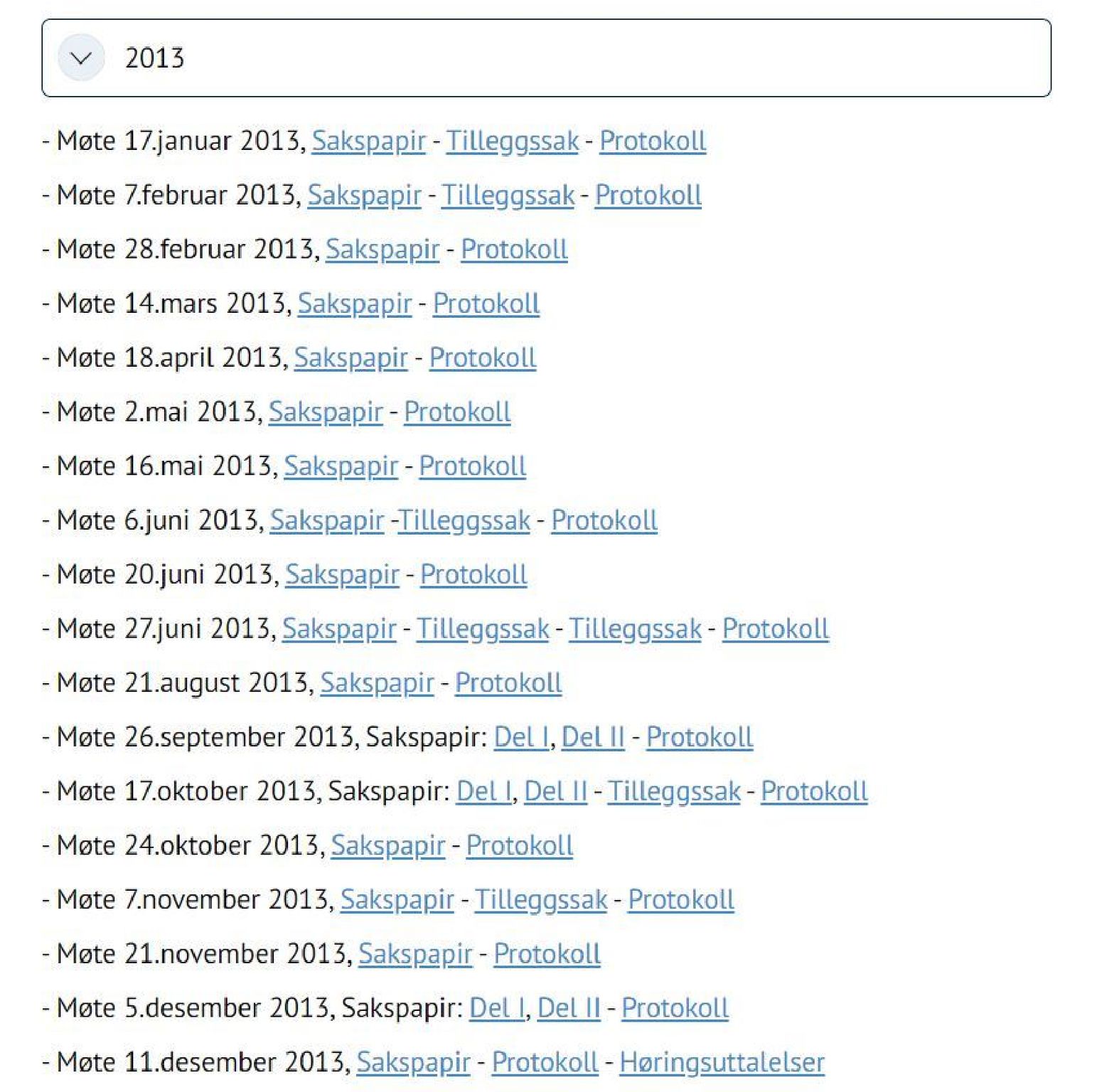 Klæbu Kommune, TRKO/KK/02-FS/L006: Formannsskapet - Møtedokumenter, 2013, p. 1