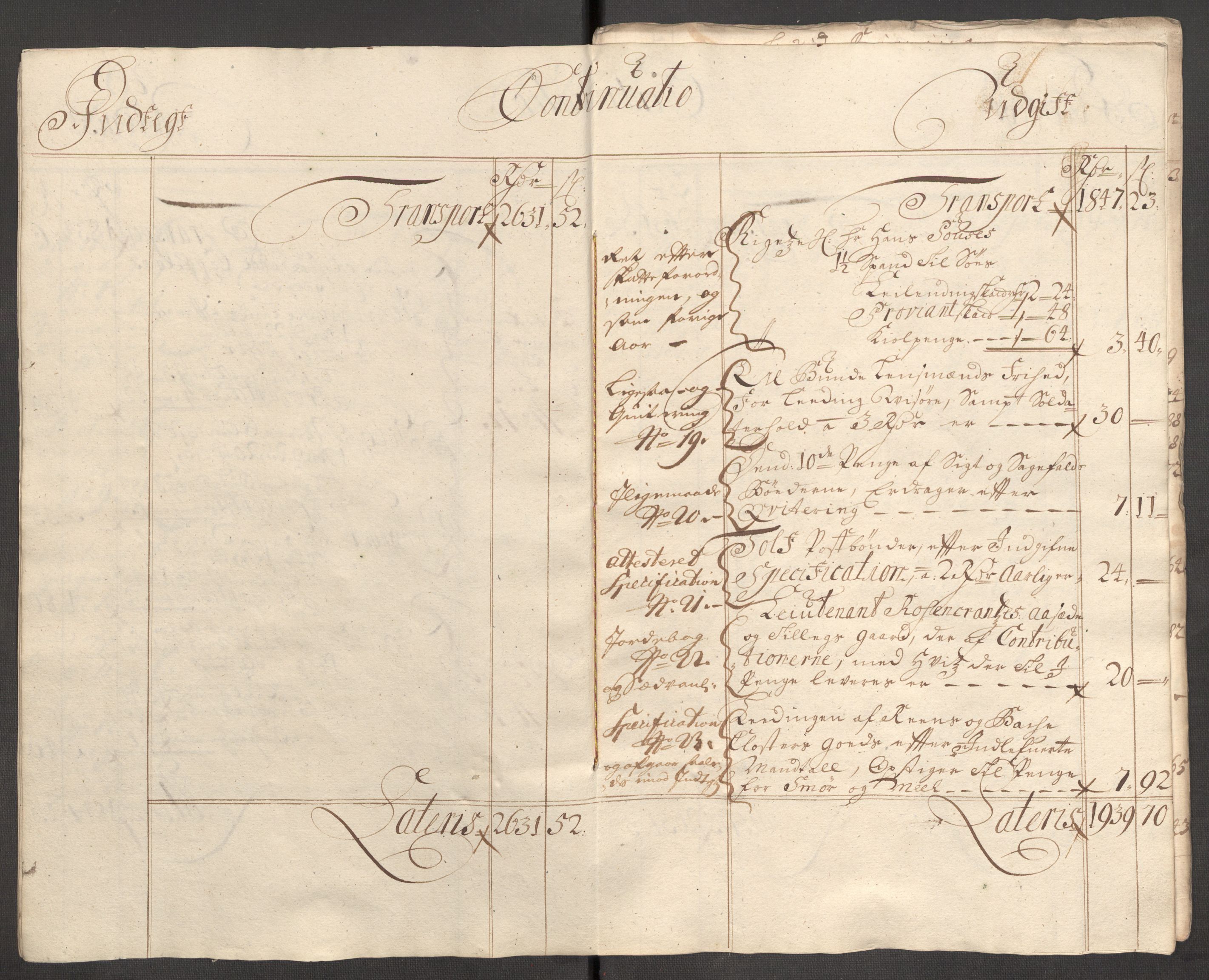 Rentekammeret inntil 1814, Reviderte regnskaper, Fogderegnskap, AV/RA-EA-4092/R64/L4428: Fogderegnskap Namdal, 1703-1704, p. 7