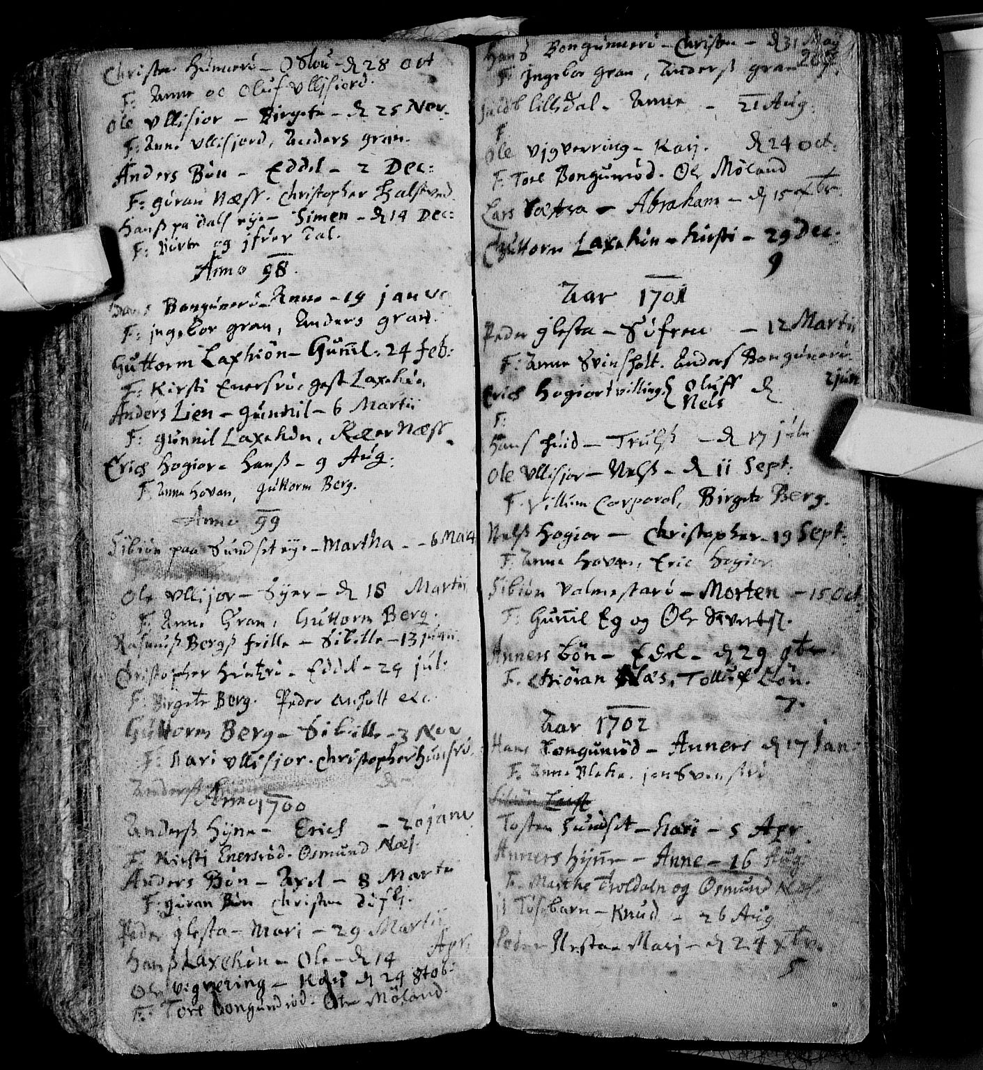 Andebu kirkebøker, SAKO/A-336/F/Fa/L0001: Parish register (official) no. 1 /3, 1623-1738, p. 207