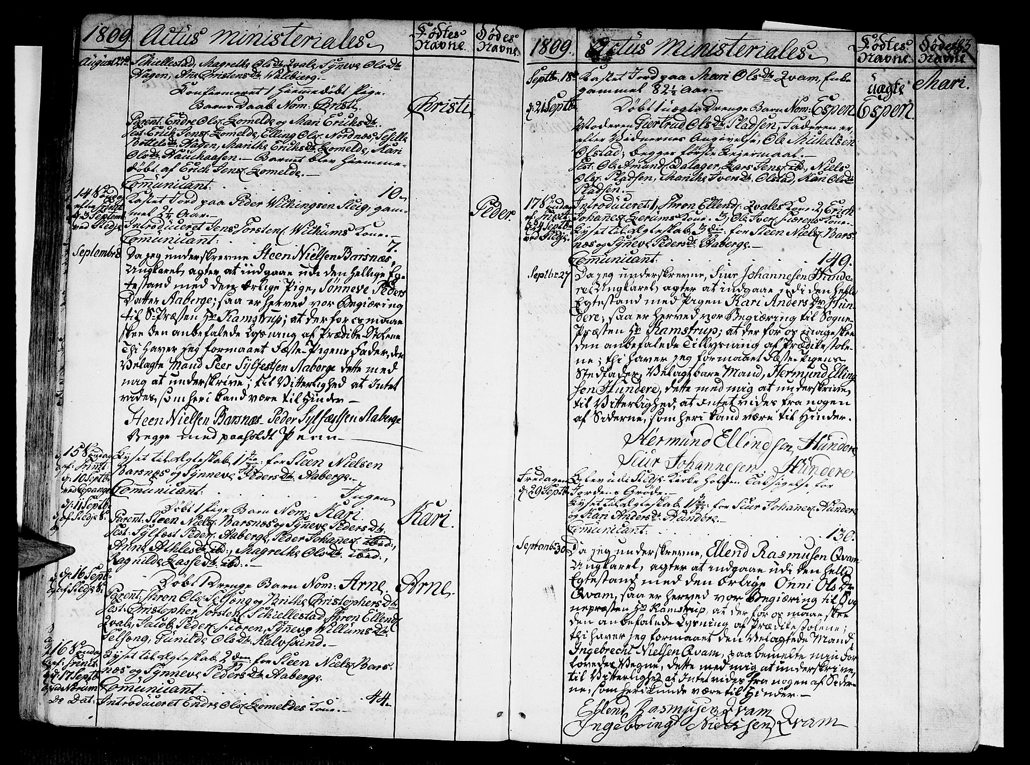 Sogndal sokneprestembete, SAB/A-81301/H/Haa/Haaa/L0008: Parish register (official) no. A 8, 1795-1809, p. 183