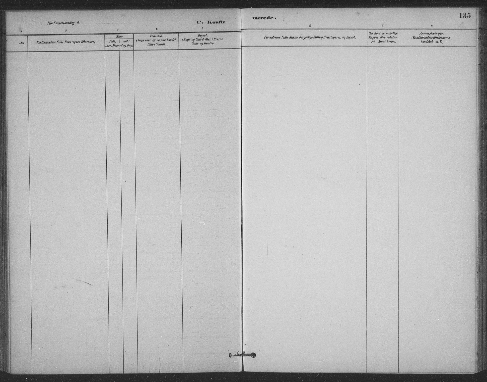 Ministerialprotokoller, klokkerbøker og fødselsregistre - Møre og Romsdal, SAT/A-1454/524/L0356: Parish register (official) no. 524A08, 1880-1899, p. 135