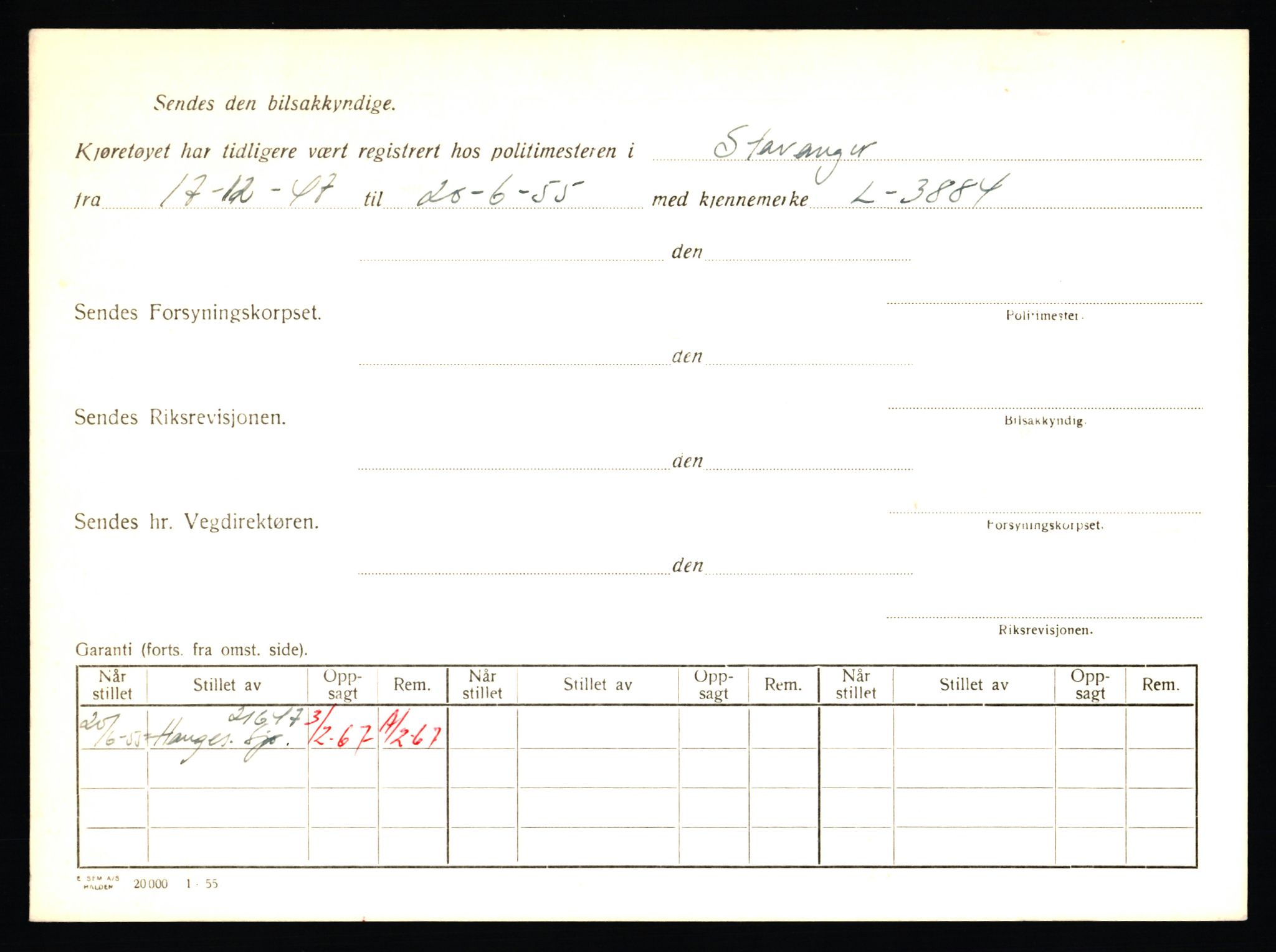 Stavanger trafikkstasjon, AV/SAST-A-101942/0/F/L0024: L-13000 - L-13499, 1930-1971, p. 1788