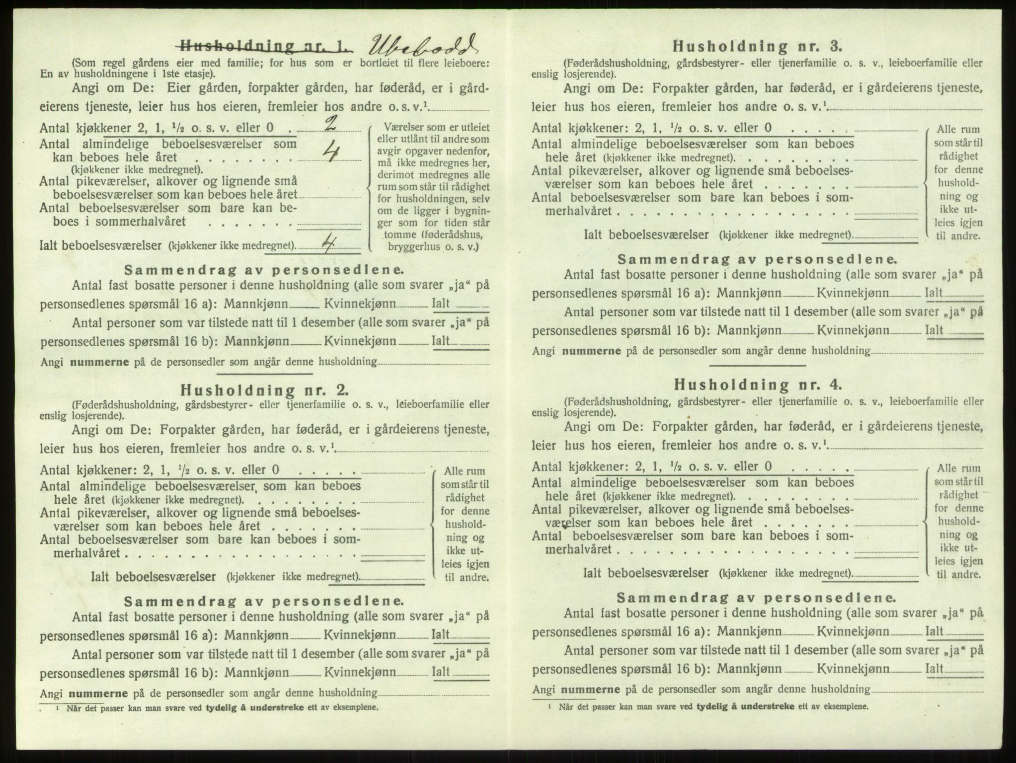 SAO, 1920 census for Berg, 1920, p. 1938