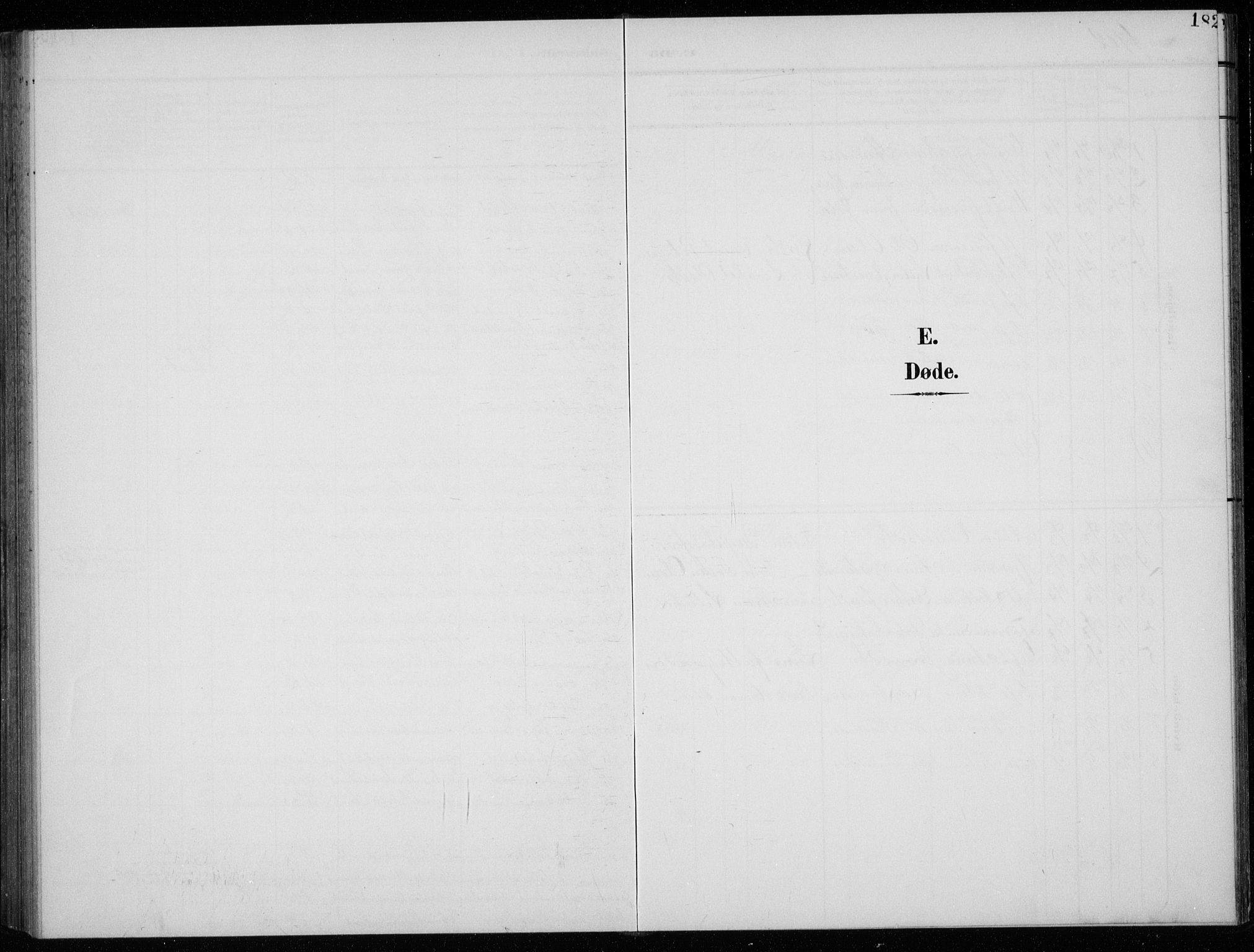 Lund sokneprestkontor, SAST/A-101809/S07/L0008: Parish register (copy) no. B 8, 1902-1936, p. 182
