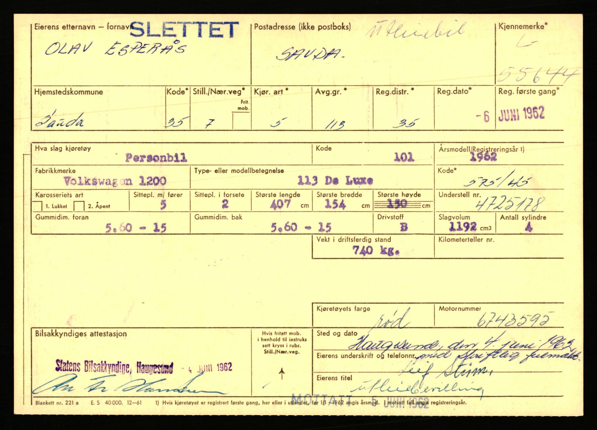 Stavanger trafikkstasjon, AV/SAST-A-101942/0/F/L0054: L-54200 - L-55699, 1930-1971, p. 2695