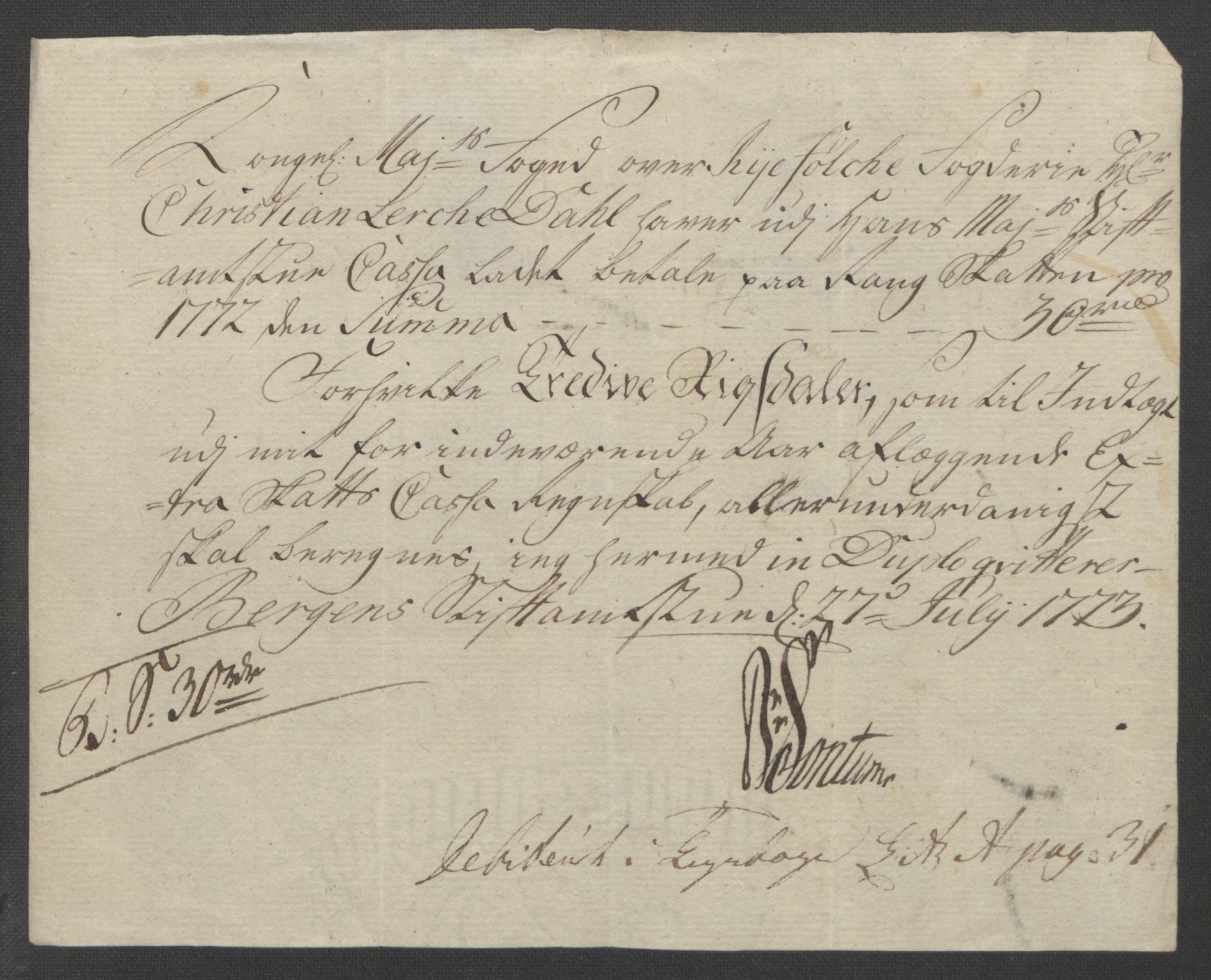 Rentekammeret inntil 1814, Reviderte regnskaper, Fogderegnskap, RA/EA-4092/R47/L2972: Ekstraskatten Ryfylke, 1762-1780, p. 306