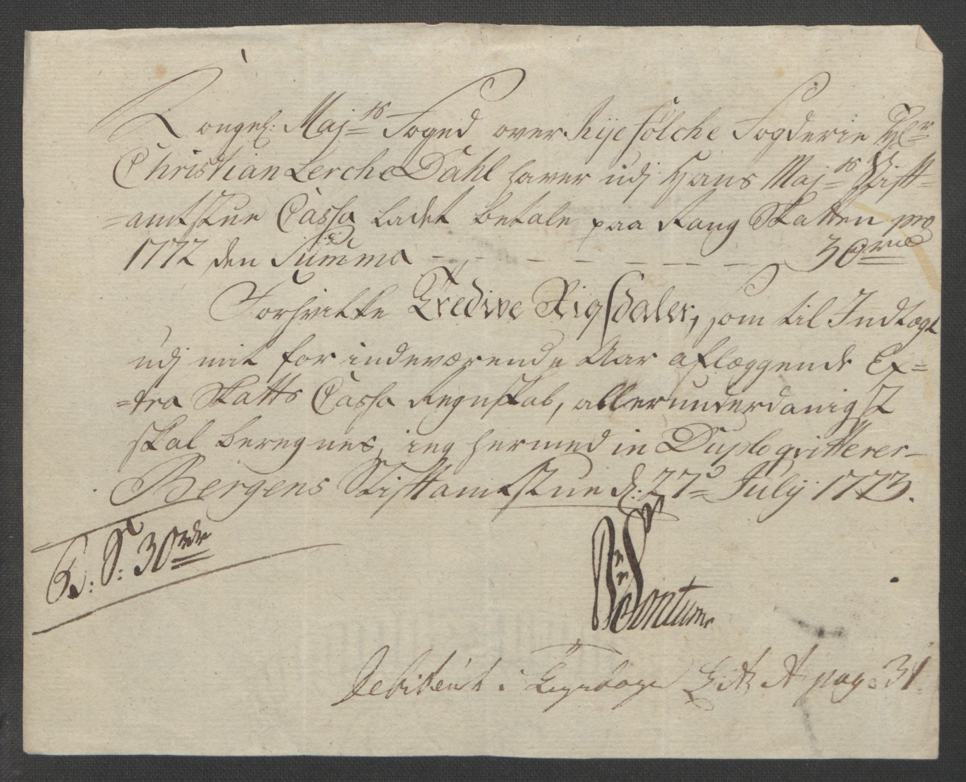 Rentekammeret inntil 1814, Reviderte regnskaper, Fogderegnskap, AV/RA-EA-4092/R47/L2972: Ekstraskatten Ryfylke, 1762-1780, p. 306