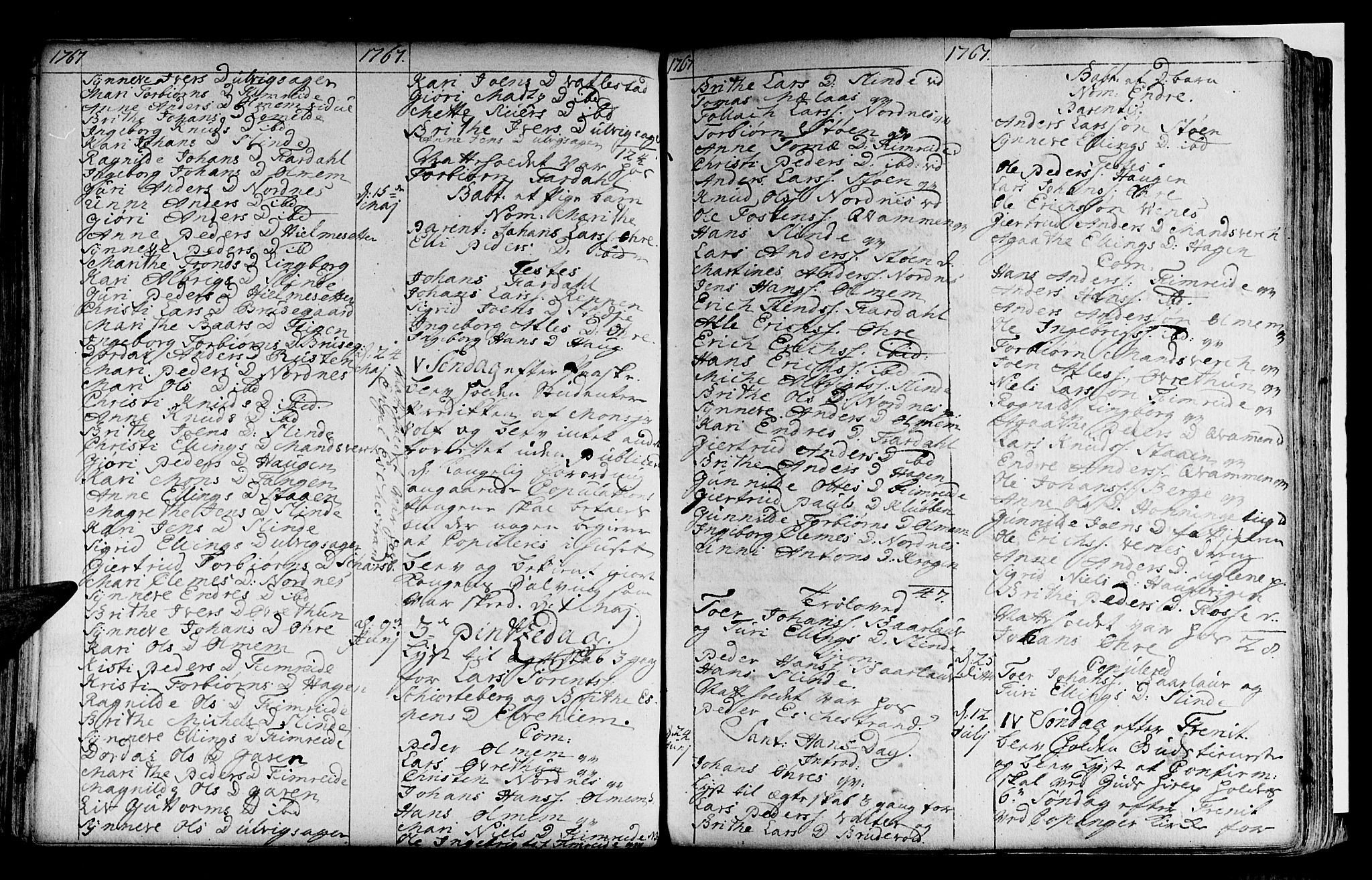 Sogndal sokneprestembete, AV/SAB-A-81301/H/Haa/Haaa/L0004: Parish register (official) no. A 4, 1747-1782