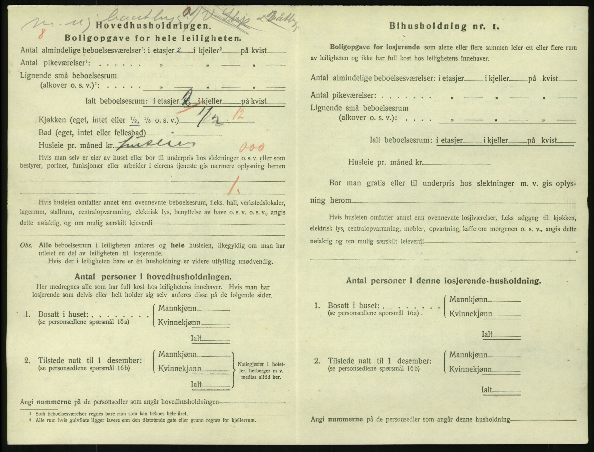 SAKO, 1920 census for Larvik, 1920, p. 8473