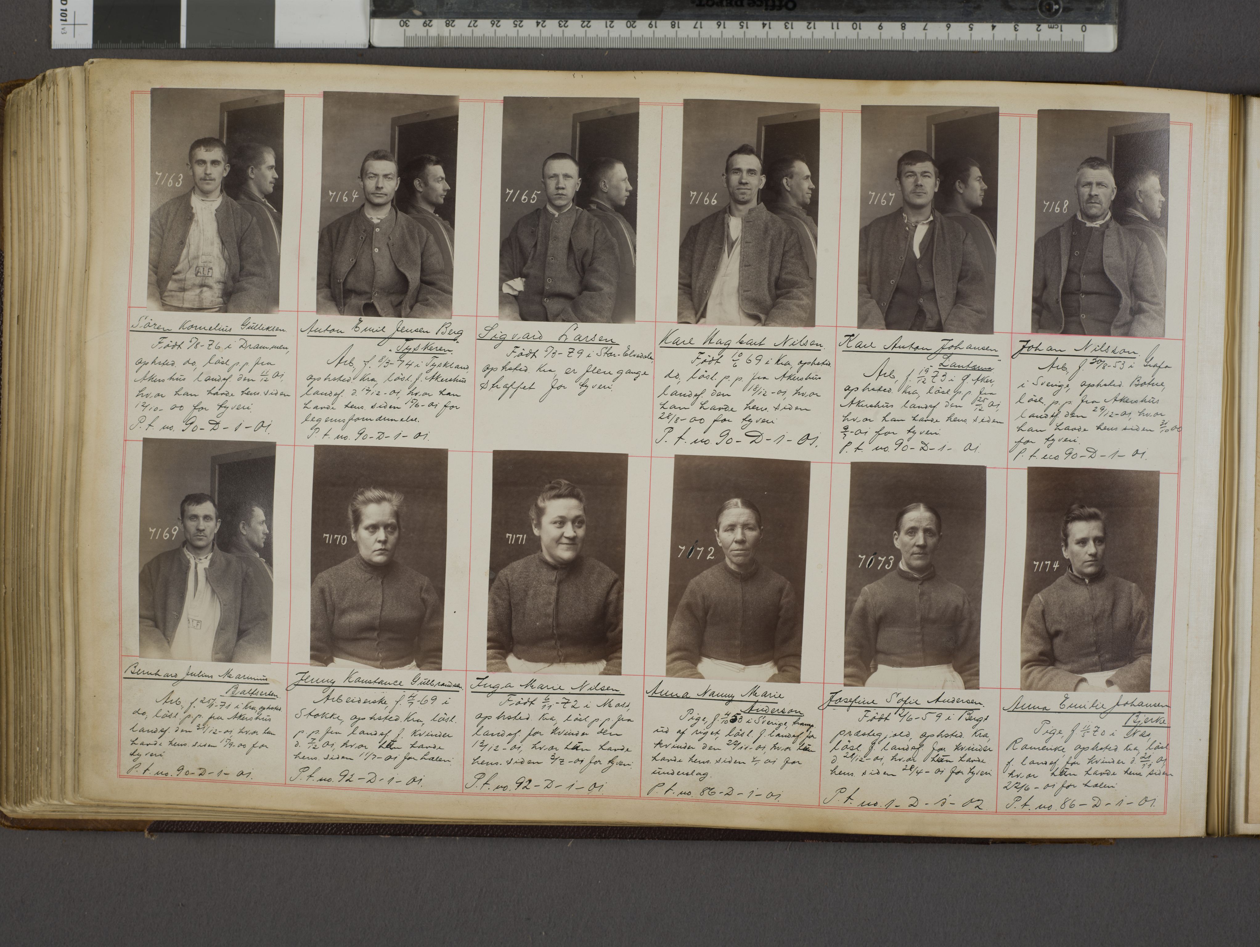 Oslo politikammer, Kriminalavdelingen, AV/SAO-A-11137/U/Ua/L0007: Forbryteralbum, 1901-1902, p. 41