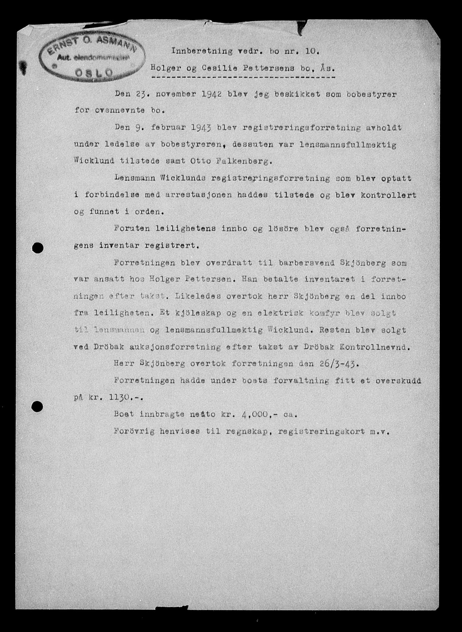 Justisdepartementet, Tilbakeføringskontoret for inndratte formuer, AV/RA-S-1564/H/Hc/Hcc/L0968: --, 1945-1947, p. 618