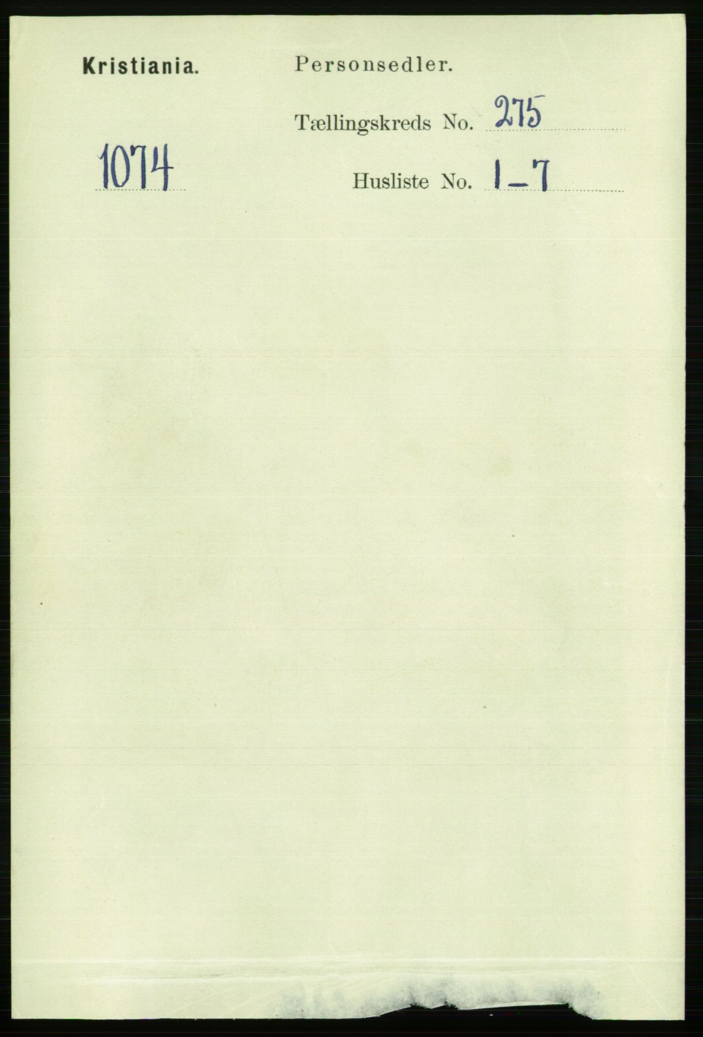 RA, 1891 census for 0301 Kristiania, 1891, p. 166937