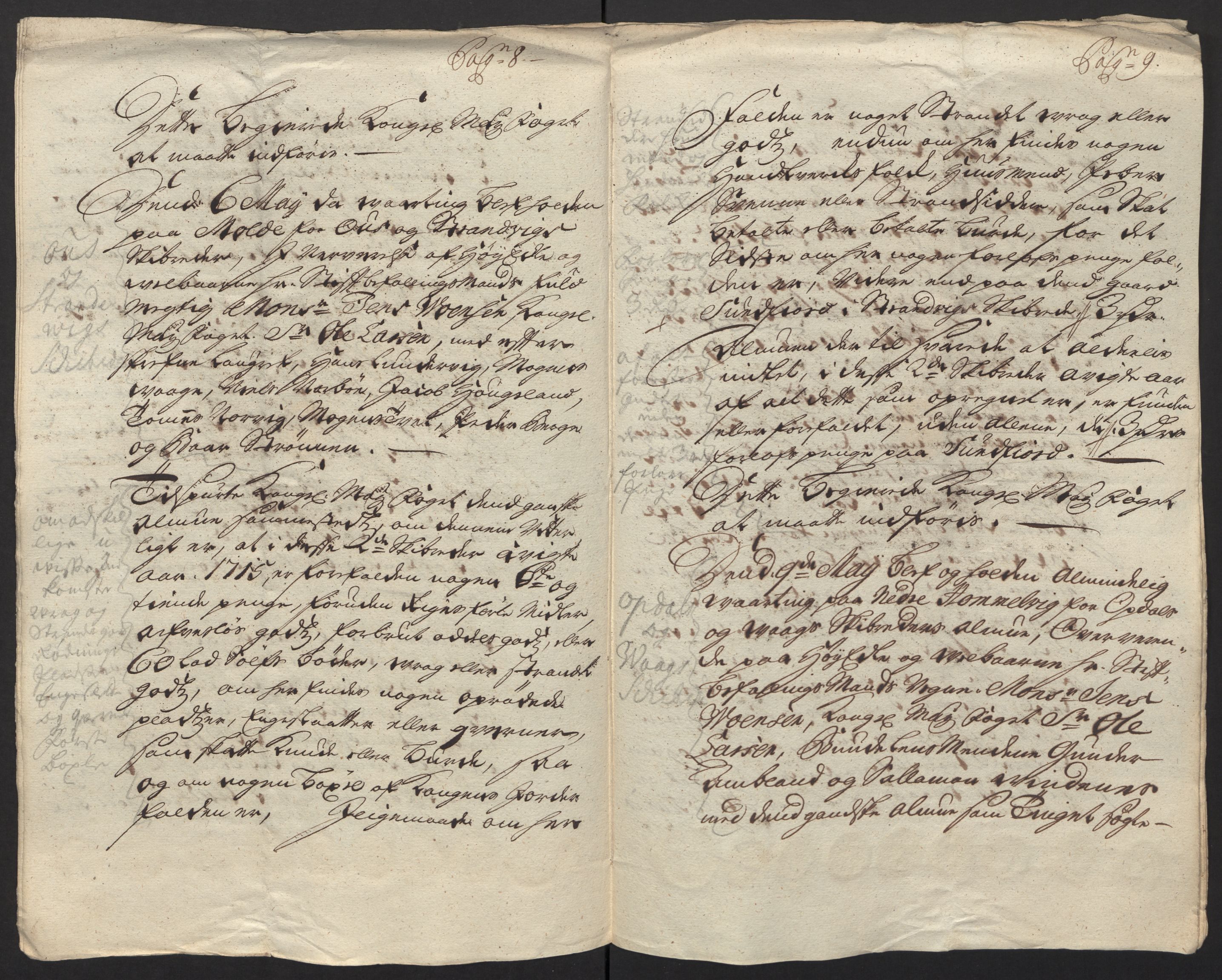Rentekammeret inntil 1814, Reviderte regnskaper, Fogderegnskap, AV/RA-EA-4092/R48/L2991: Fogderegnskap Sunnhordland og Hardanger, 1715, p. 43