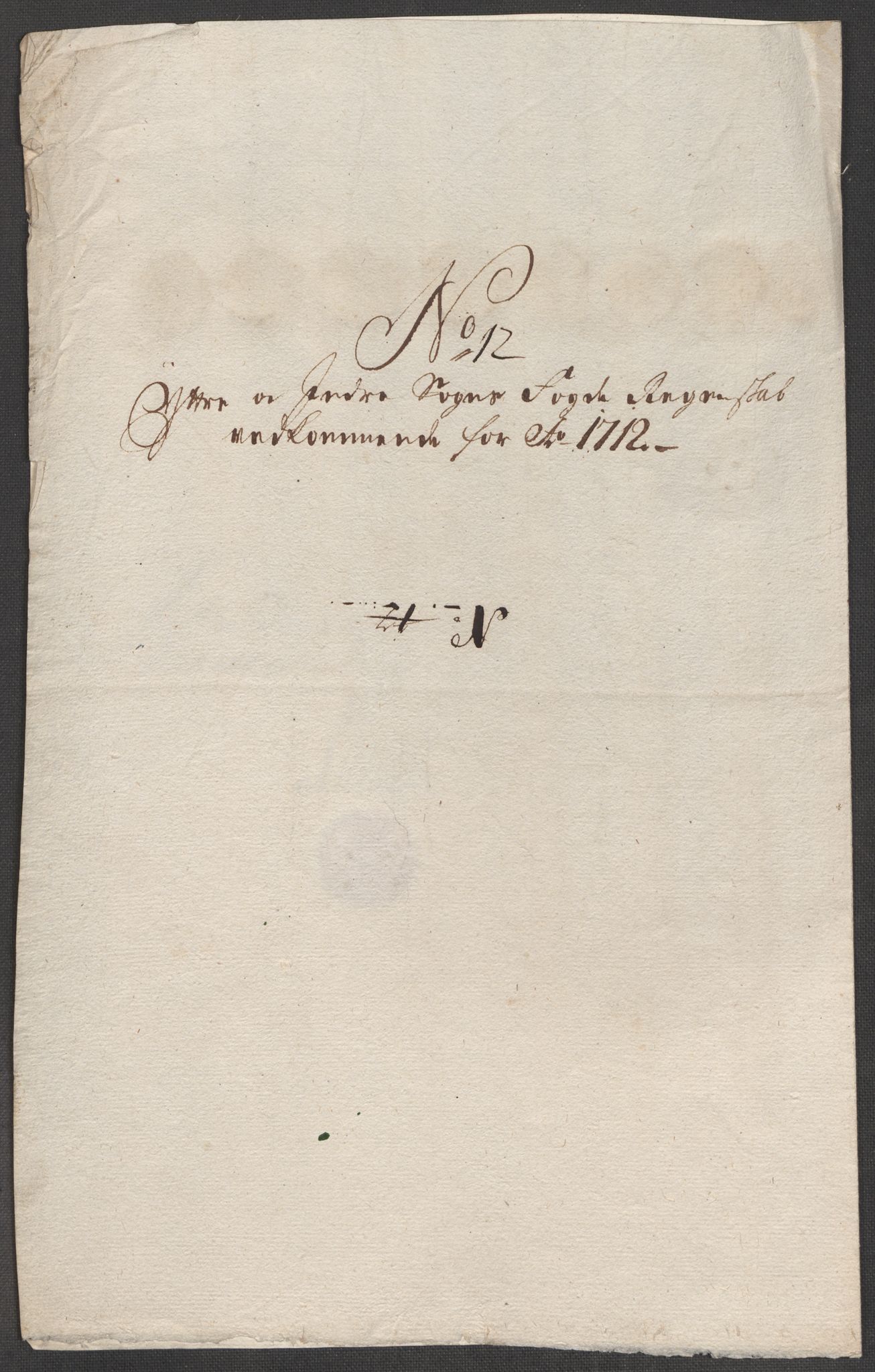 Rentekammeret inntil 1814, Reviderte regnskaper, Fogderegnskap, AV/RA-EA-4092/R52/L3318: Fogderegnskap Sogn, 1712, p. 205