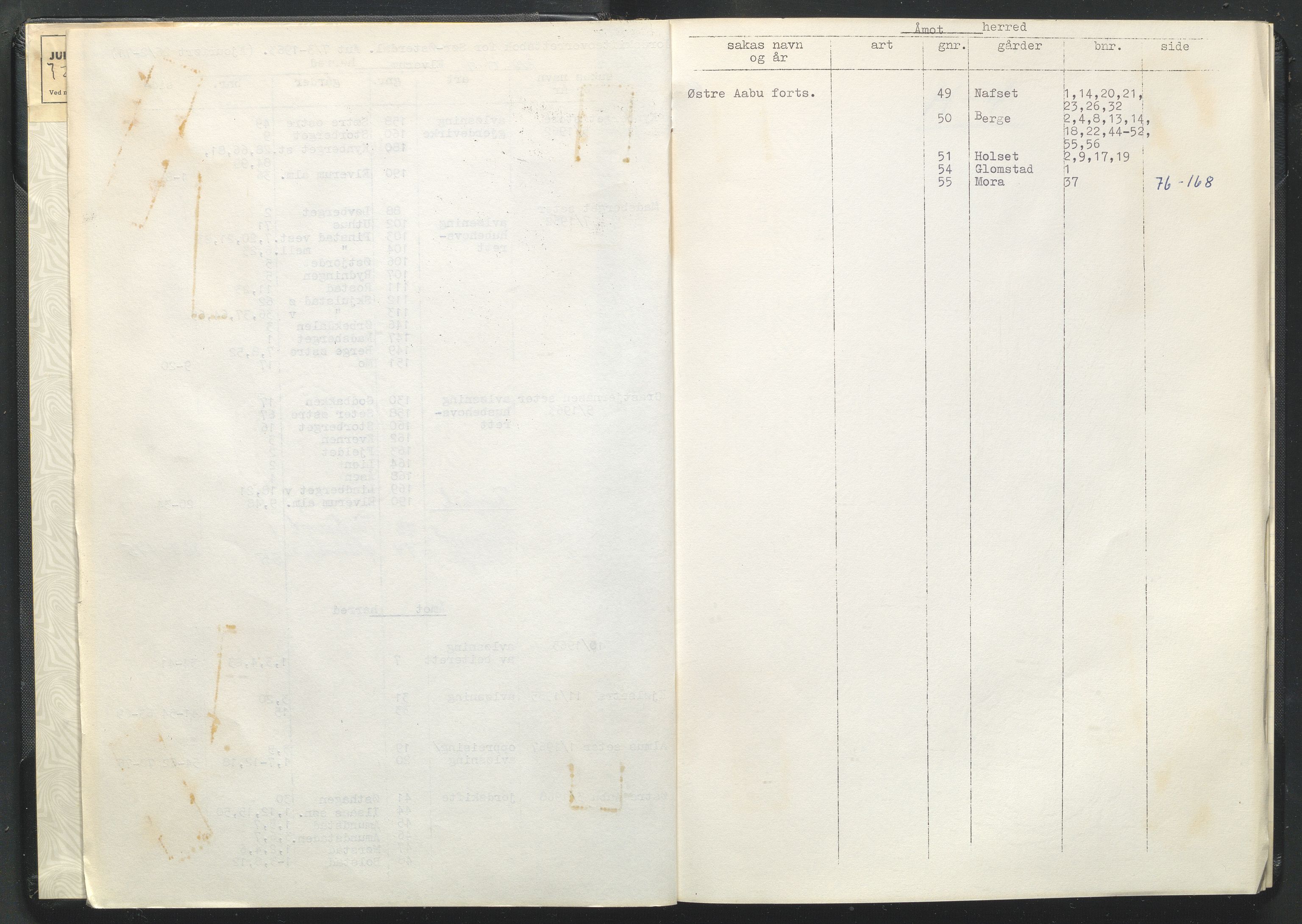 Hedmark og Østerdal jordskifterett, AV/SAH-JORDSKIFTEH-002/G/Gb/L0002/0002: Rettsbøker - overutskiftninger / Rettsbok - overutskiftninger - H4, 1963-1973