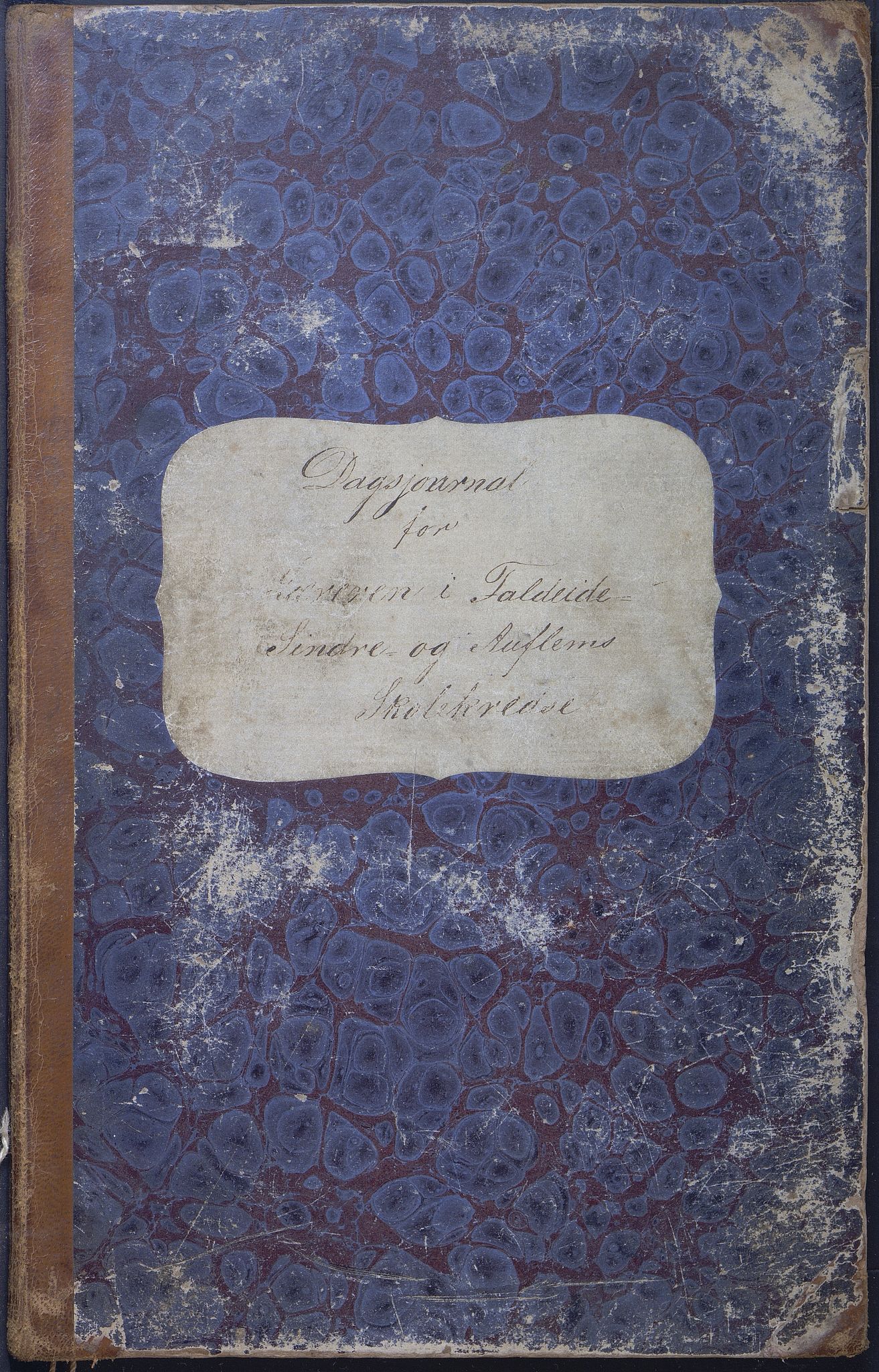 Innvik kommune. Faleide skule, VLFK/K-14470.520.08/543/L0002: dagsjournal for Faleide skule, Sindre skule og Auflem skule, 1878-1889