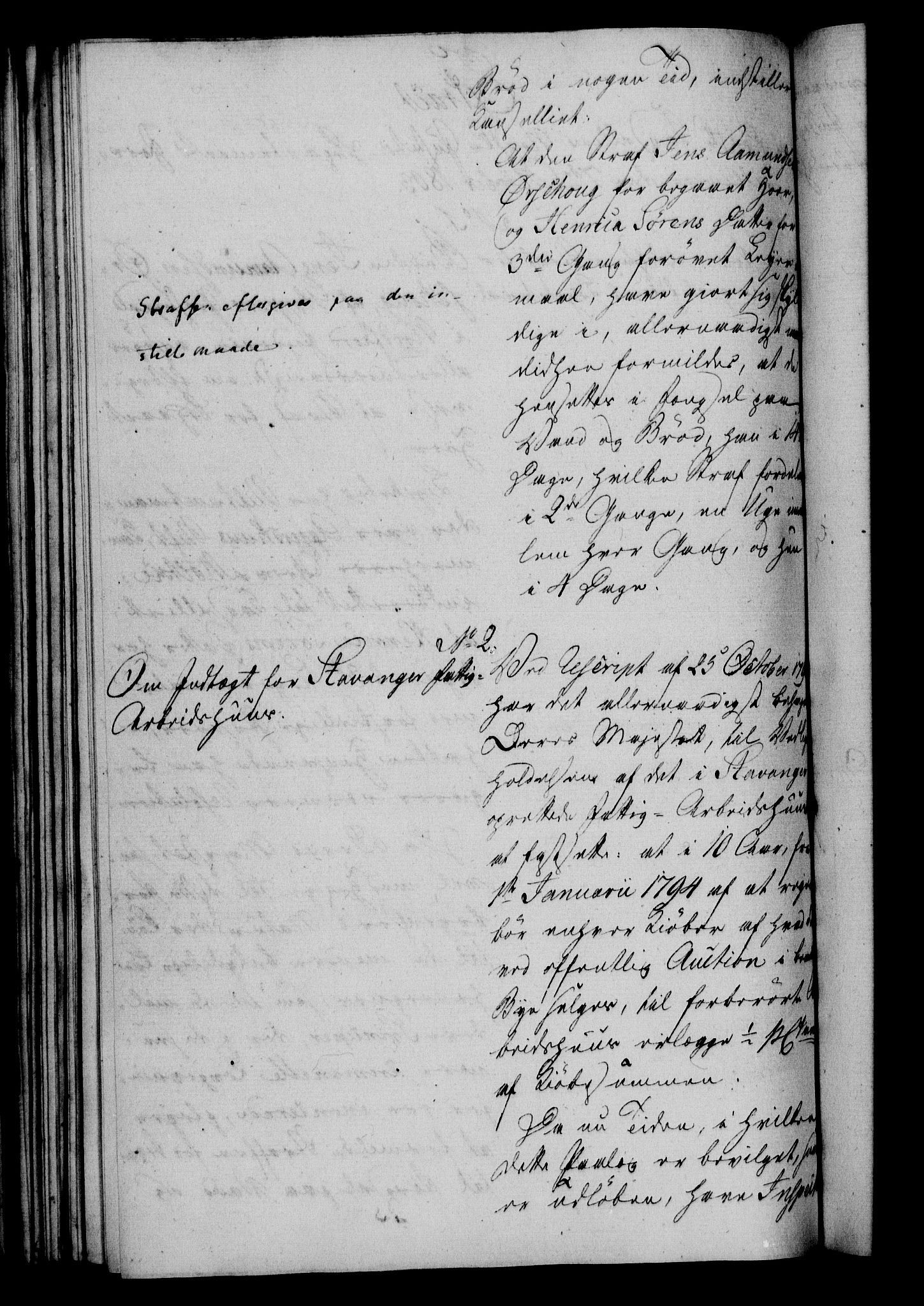 Danske Kanselli 1800-1814, RA/EA-3024/H/Hf/Hfa/Hfaa/L0004: Ekstrakt av forestillinger, 1803