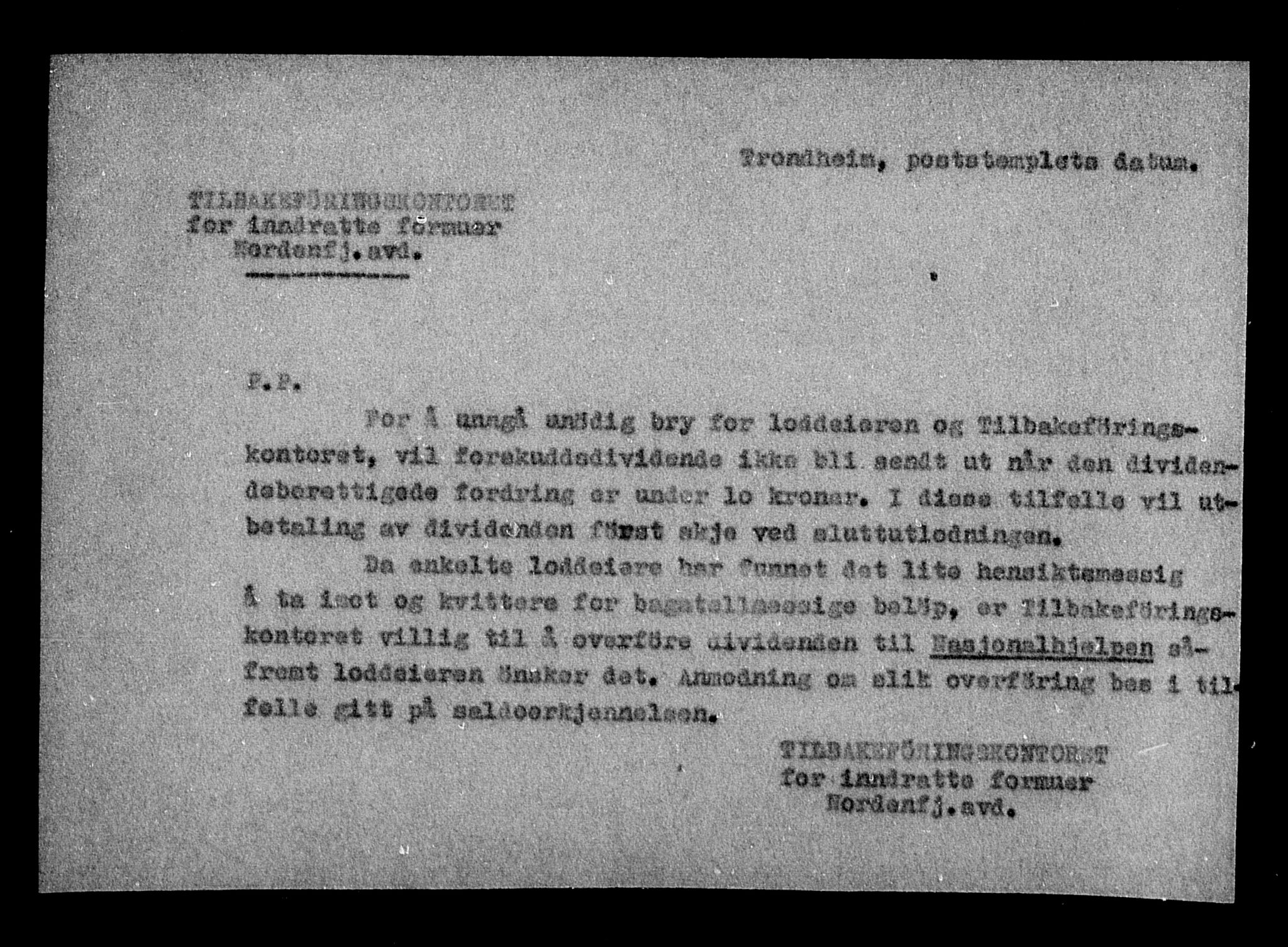 Justisdepartementet, Tilbakeføringskontoret for inndratte formuer, AV/RA-S-1564/H/Hc/Hca/L0906: --, 1945-1947, p. 303