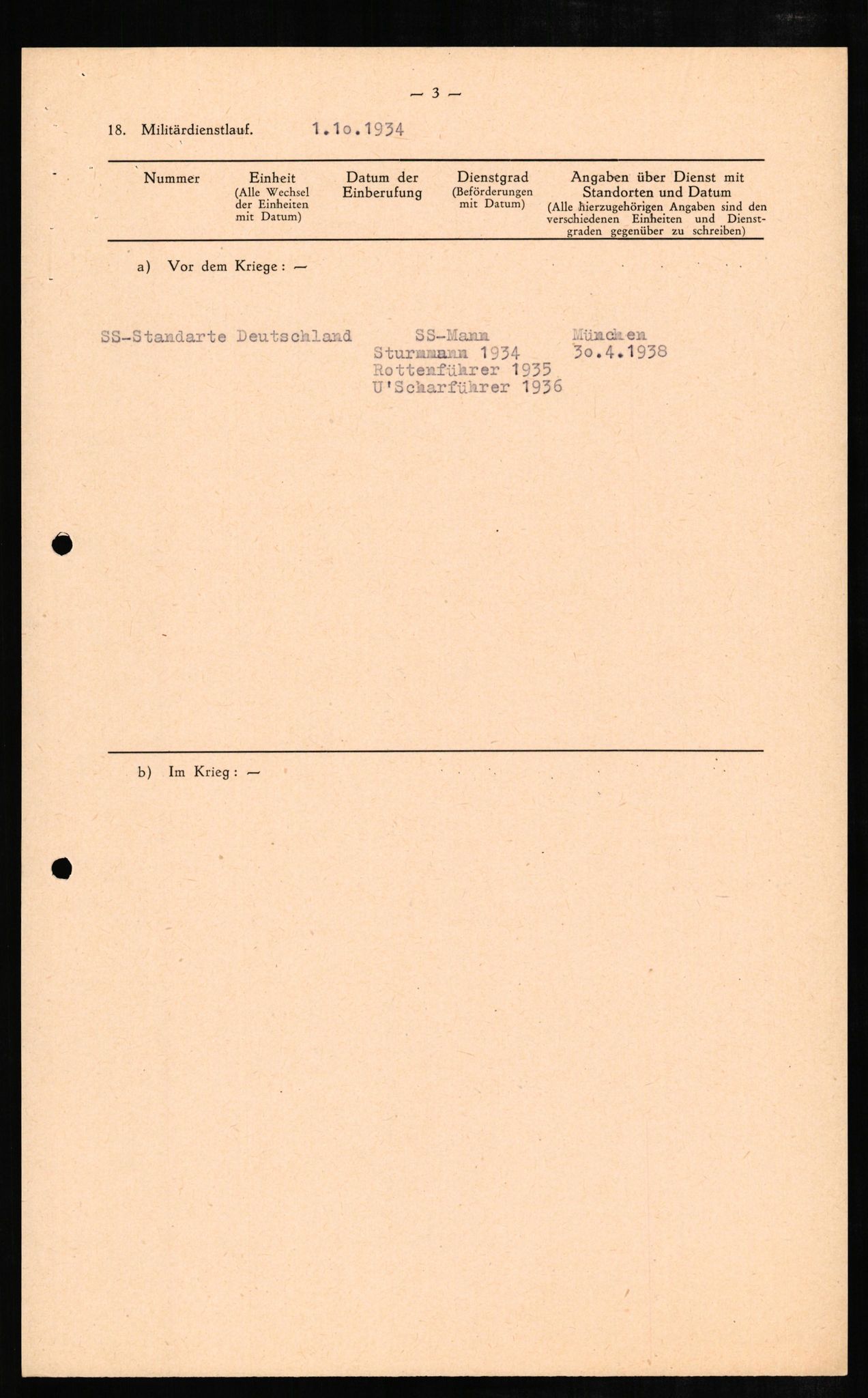 Forsvaret, Forsvarets overkommando II, AV/RA-RAFA-3915/D/Db/L0008: CI Questionaires. Tyske okkupasjonsstyrker i Norge. Tyskere., 1945-1946, p. 85