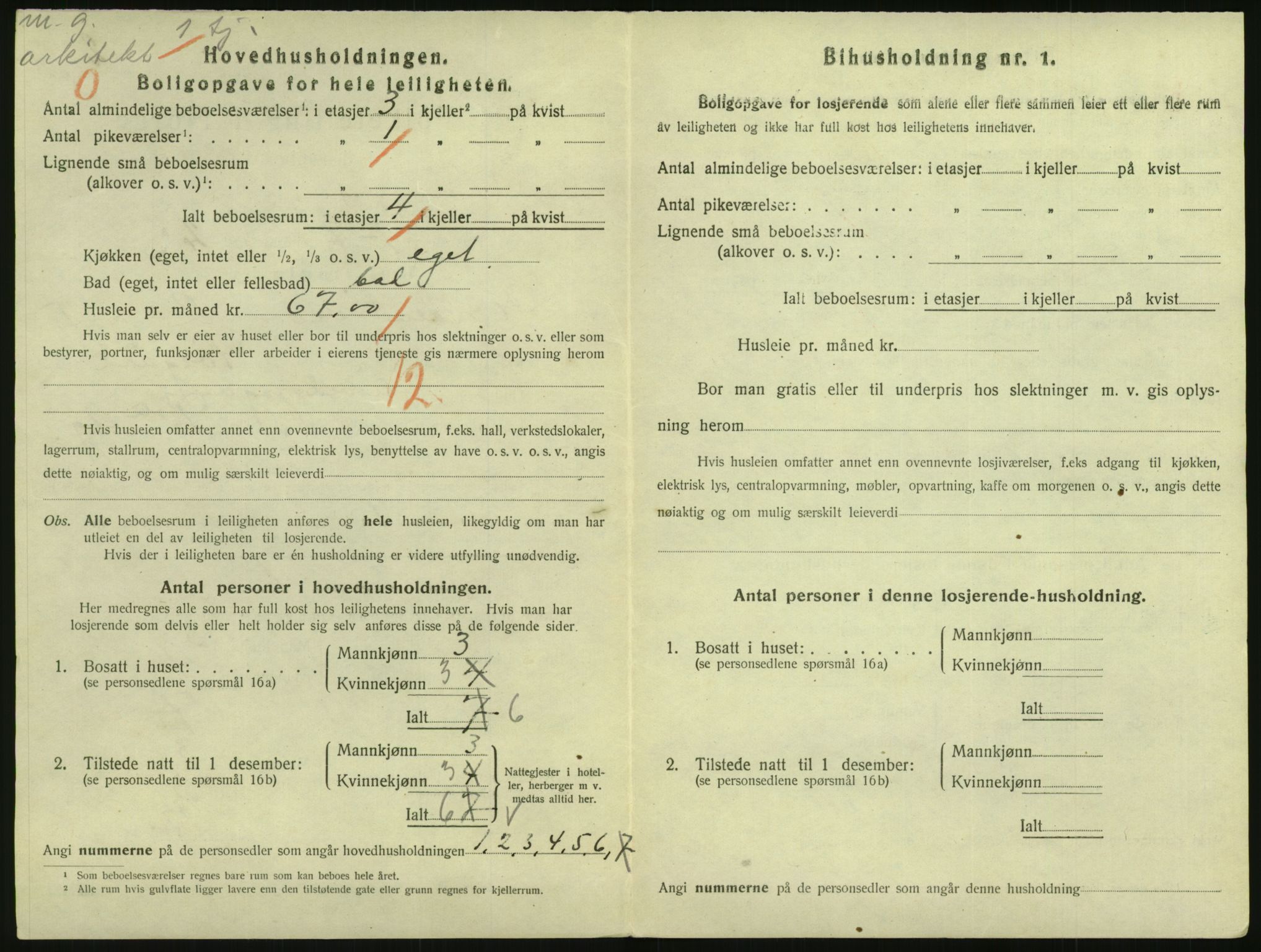 SAO, 1920 census for Kristiania, 1920, p. 32405