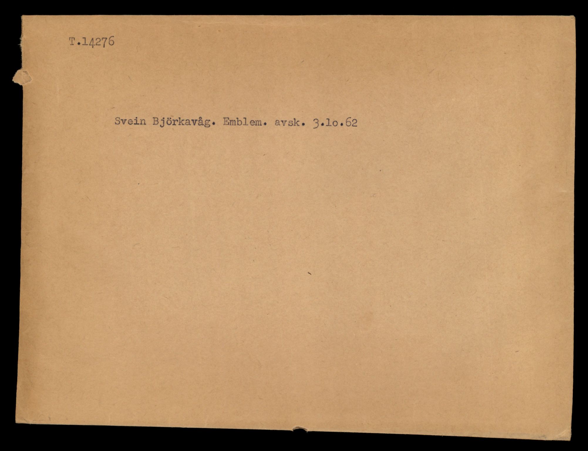 Møre og Romsdal vegkontor - Ålesund trafikkstasjon, AV/SAT-A-4099/F/Fe/L0044: Registreringskort for kjøretøy T 14205 - T 14319, 1927-1998, p. 2069
