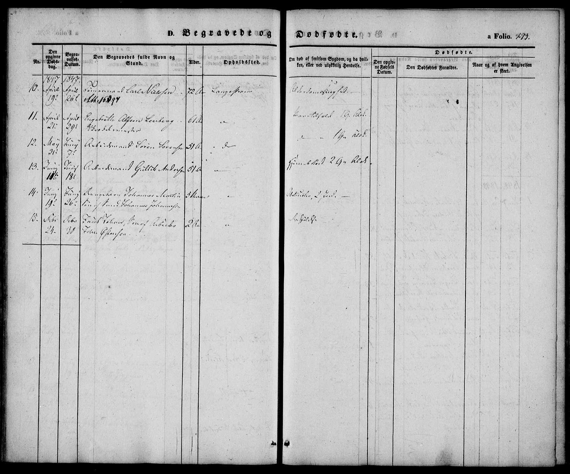 Larvik kirkebøker, SAKO/A-352/F/Fb/L0003: Parish register (official) no. II 3, 1842-1856, p. 273