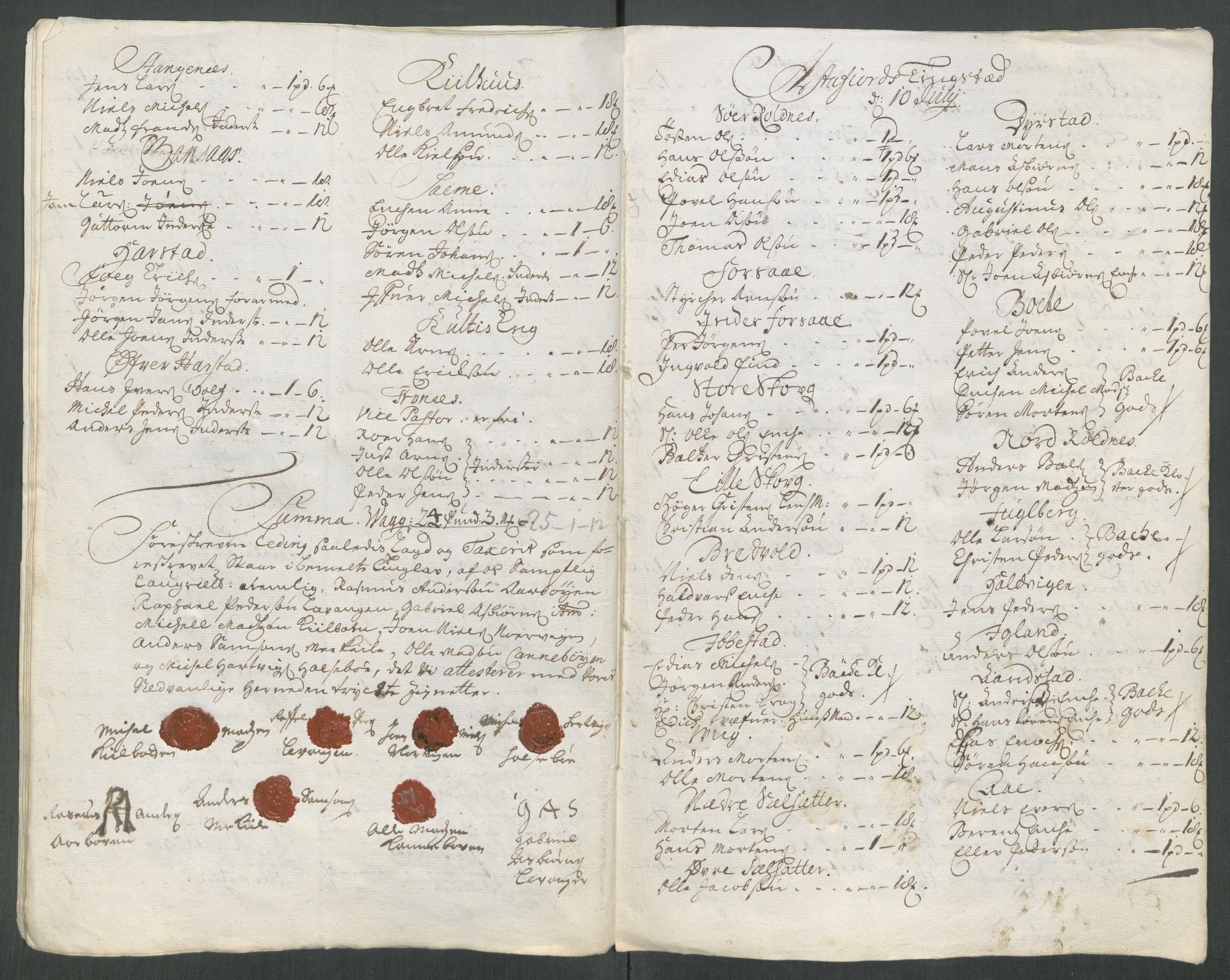 Rentekammeret inntil 1814, Reviderte regnskaper, Fogderegnskap, AV/RA-EA-4092/R68/L4762: Fogderegnskap Senja og Troms, 1716, p. 204