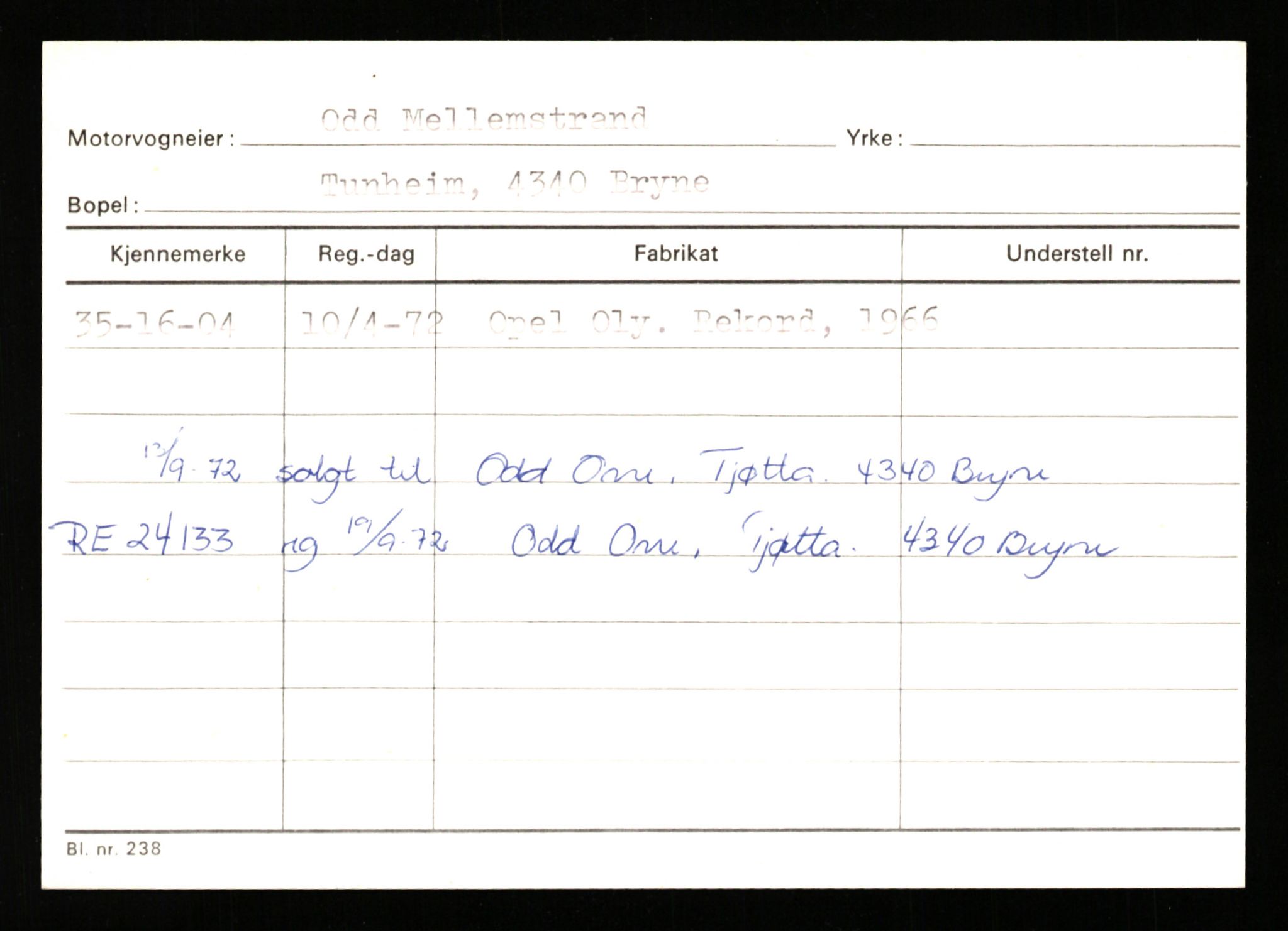 Stavanger trafikkstasjon, AV/SAST-A-101942/0/G/L0011: Registreringsnummer: 240000 - 363477, 1930-1971, p. 3033