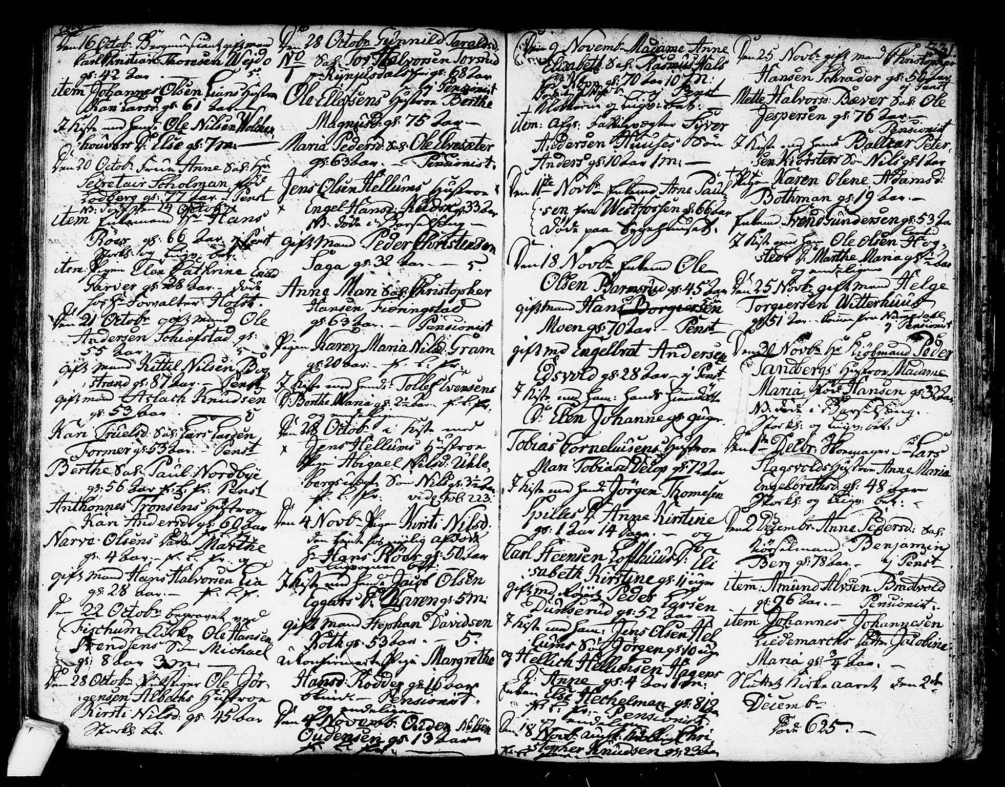 Kongsberg kirkebøker, SAKO/A-22/F/Fa/L0007: Parish register (official) no. I 7, 1795-1816, p. 331