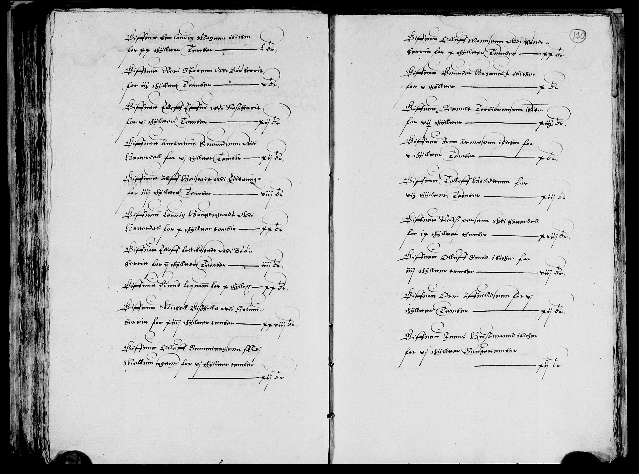 Rentekammeret inntil 1814, Reviderte regnskaper, Lensregnskaper, AV/RA-EA-5023/R/Rb/Rbp/L0001: Bratsberg len, 1585-1600