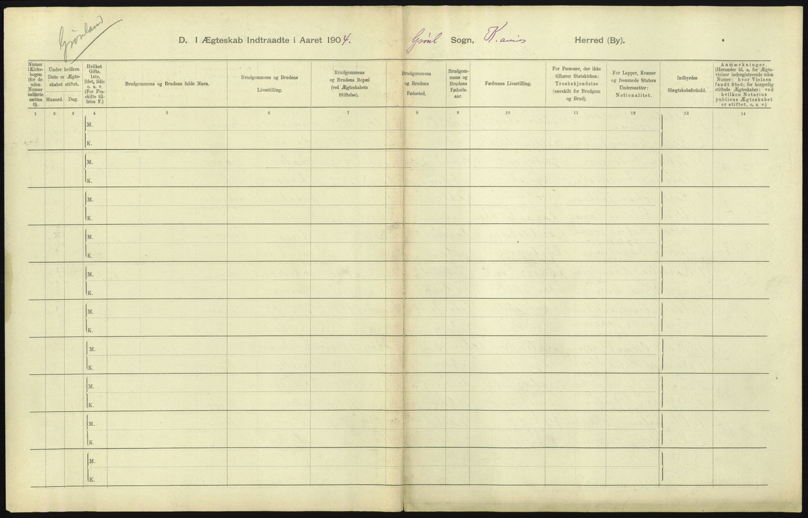 Statistisk sentralbyrå, Sosiodemografiske emner, Befolkning, AV/RA-S-2228/D/Df/Dfa/Dfab/L0004: Kristiania: Gifte, døde, 1904, p. 29