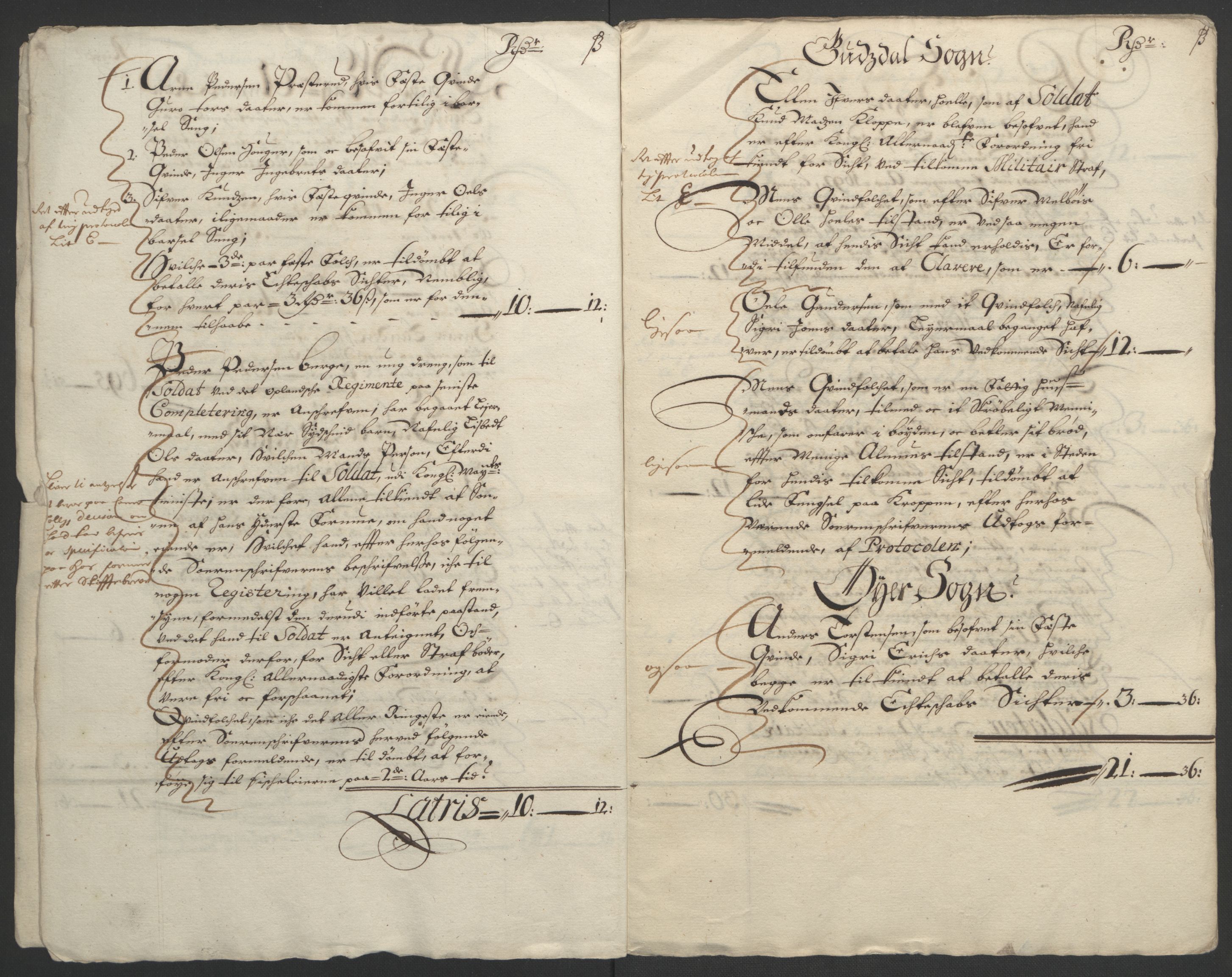 Rentekammeret inntil 1814, Reviderte regnskaper, Fogderegnskap, AV/RA-EA-4092/R17/L1167: Fogderegnskap Gudbrandsdal, 1693, p. 13