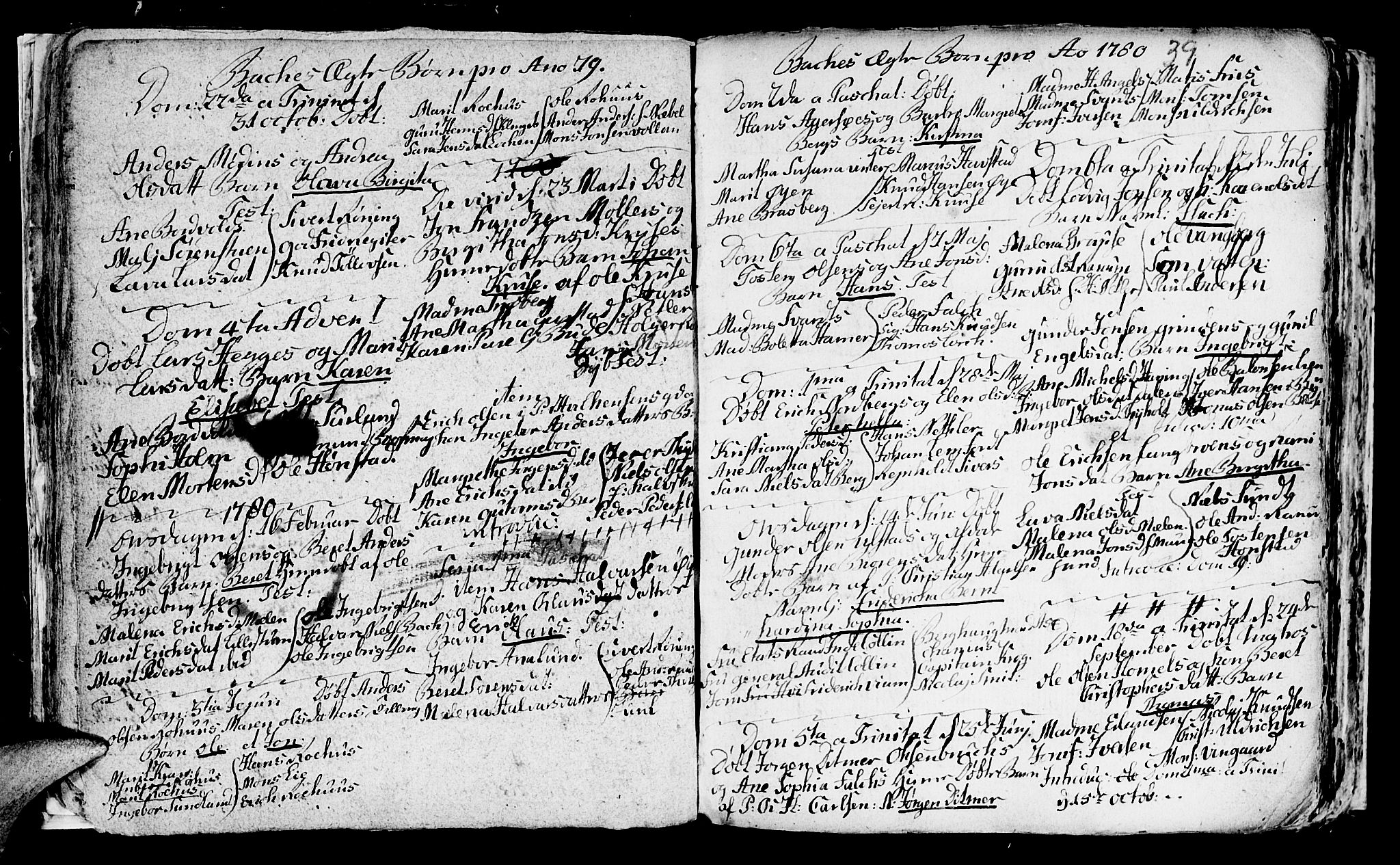 Ministerialprotokoller, klokkerbøker og fødselsregistre - Sør-Trøndelag, SAT/A-1456/604/L0218: Parish register (copy) no. 604C01, 1754-1819, p. 39
