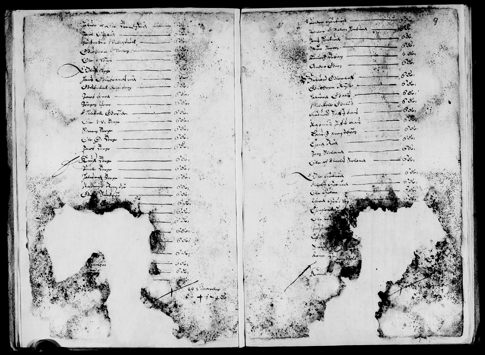 Rentekammeret inntil 1814, Reviderte regnskaper, Lensregnskaper, AV/RA-EA-5023/R/Rb/Rbo/L0028: Tønsberg len, 1647-1649