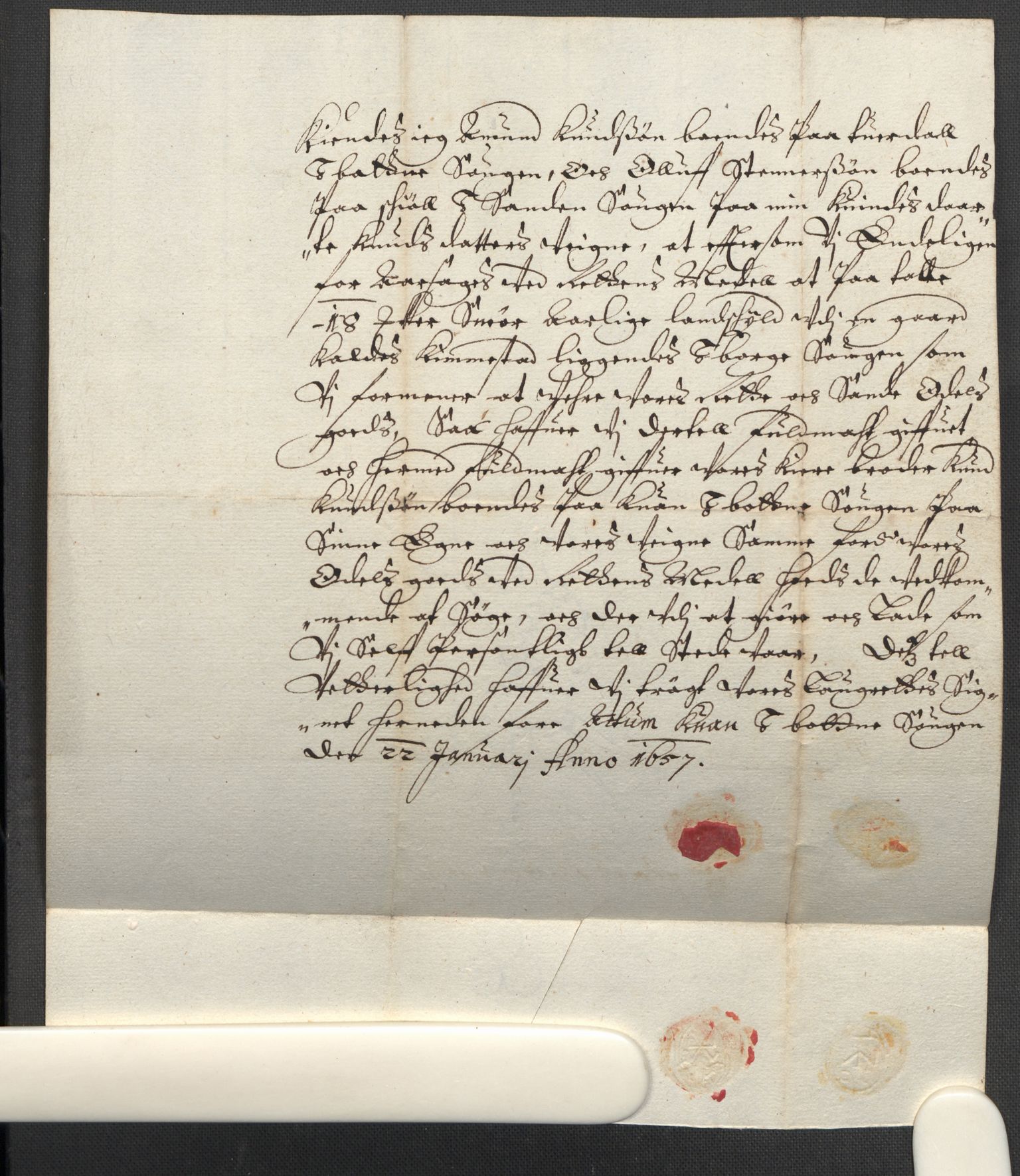 Riksarkivets diplomsamling, AV/RA-EA-5965/F15/L0024: Prestearkiv - Vestfold, 1619-1681, p. 178