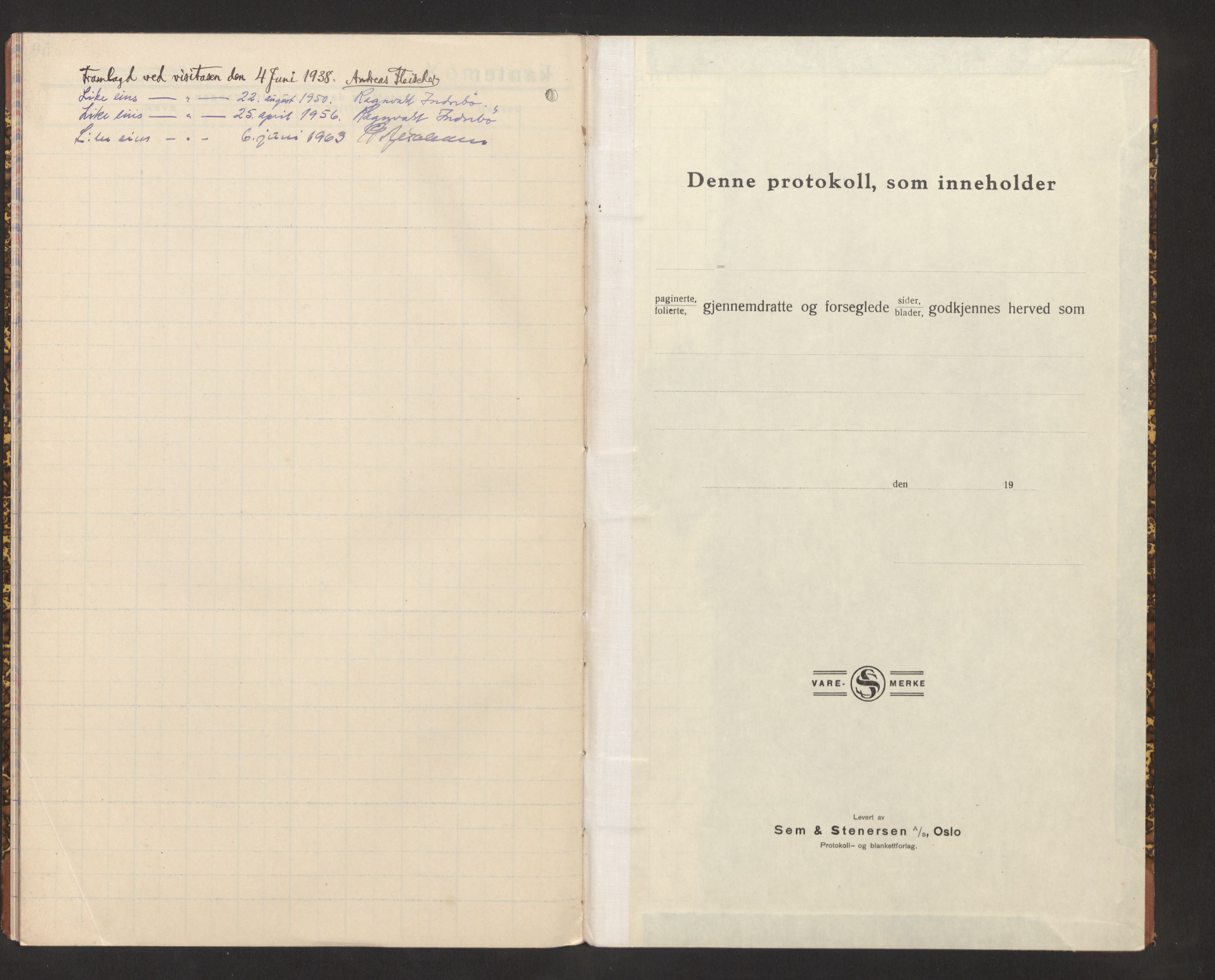 Balestrand sokneprestembete, SAB/A-79601/H/Hb/Hba/L0004: Communicants register no. A 4, 1937-1964