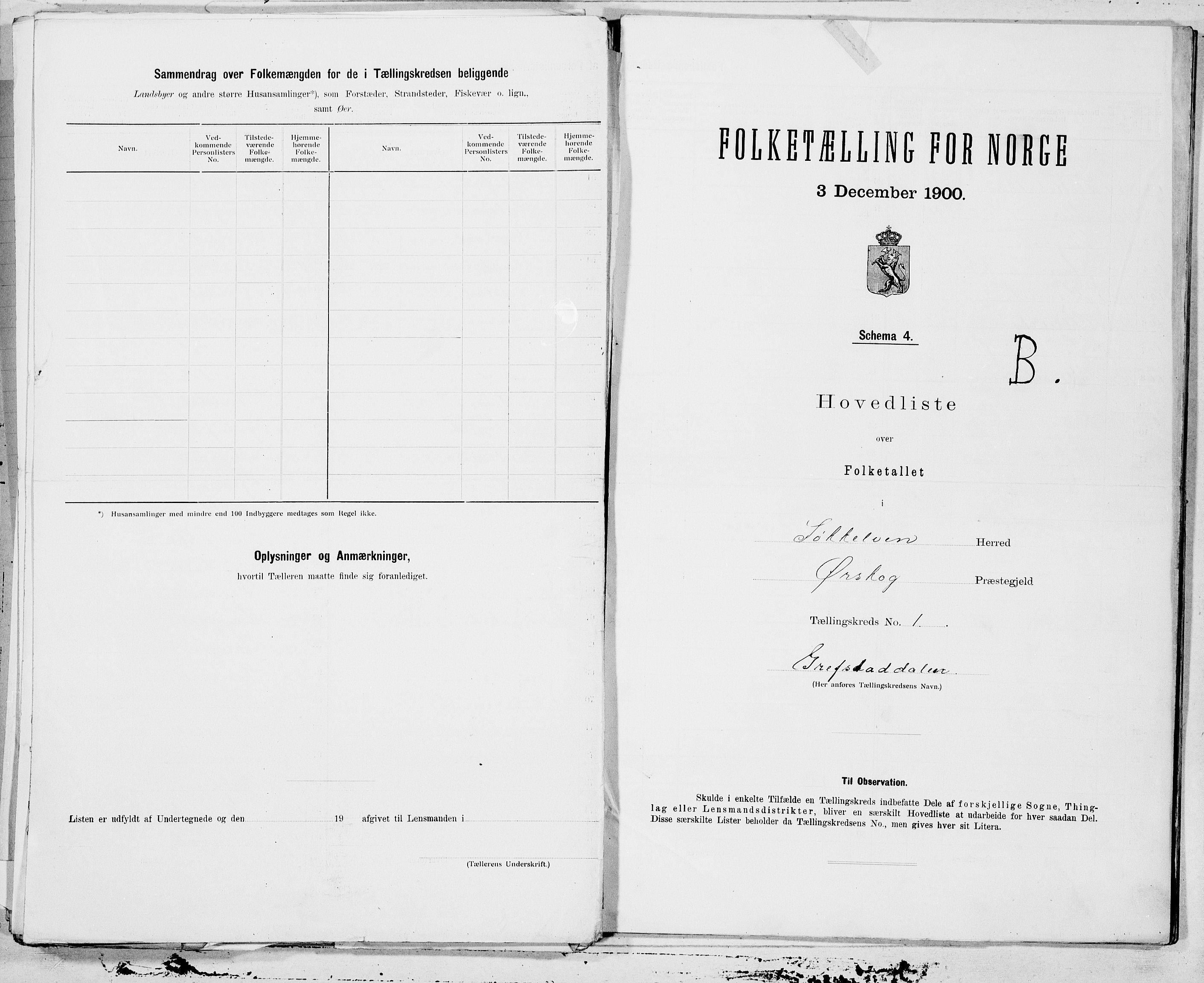 SAT, 1900 census for Sykkylven, 1900, p. 4