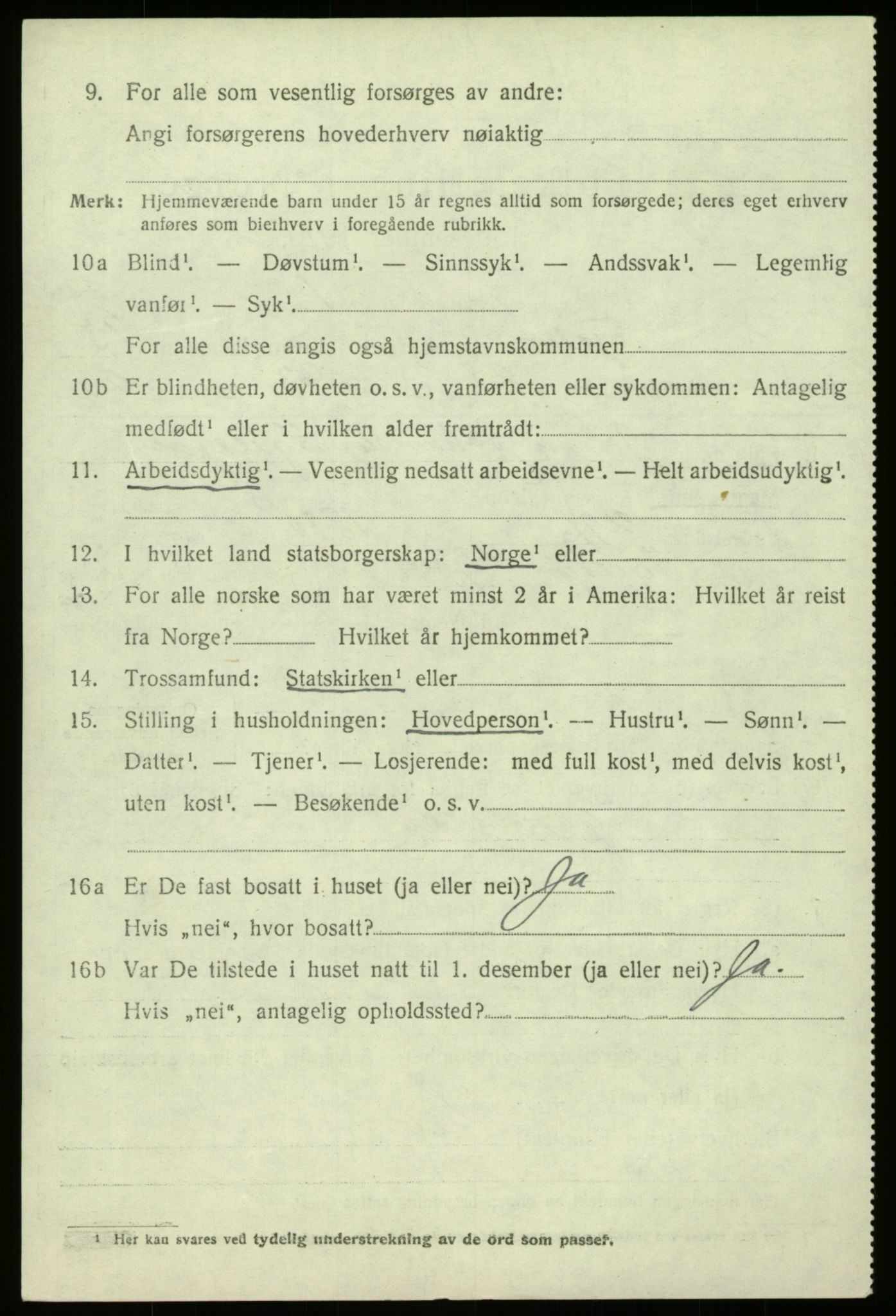 SAB, 1920 census for Fjaler, 1920, p. 7526
