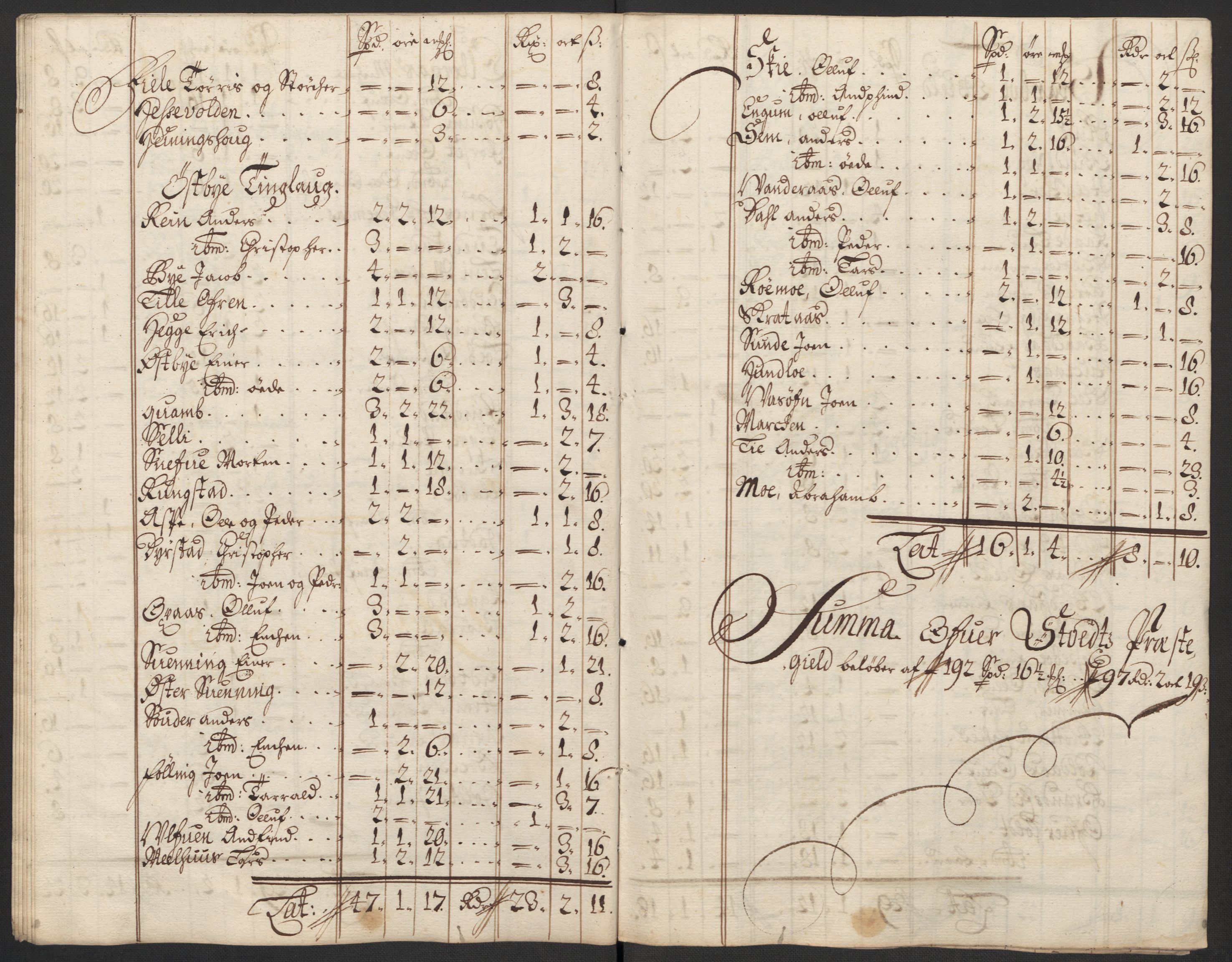 Rentekammeret inntil 1814, Reviderte regnskaper, Fogderegnskap, RA/EA-4092/R63/L4310: Fogderegnskap Inderøy, 1698-1699, p. 277