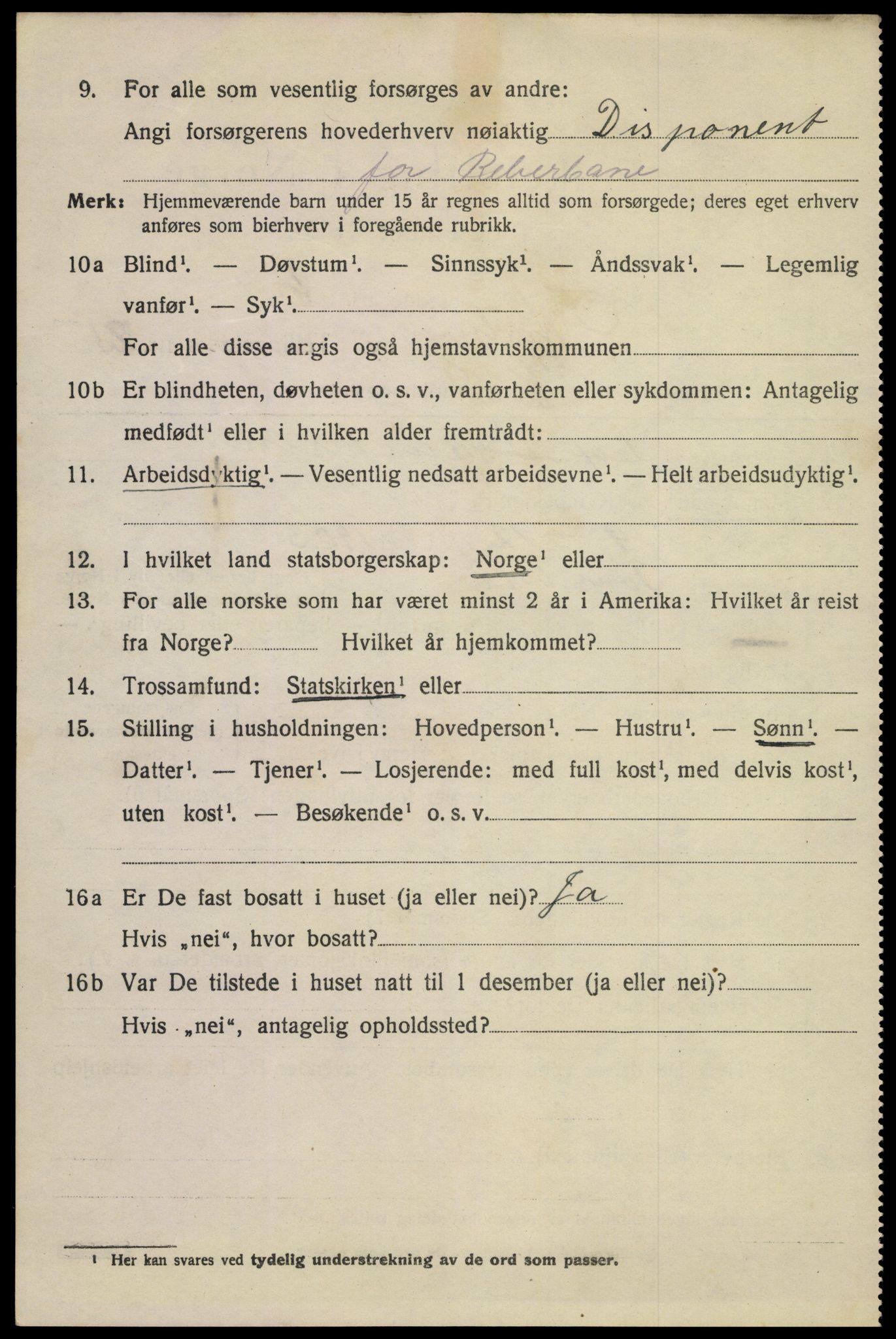 SAKO, 1920 census for Tønsberg, 1920, p. 34984