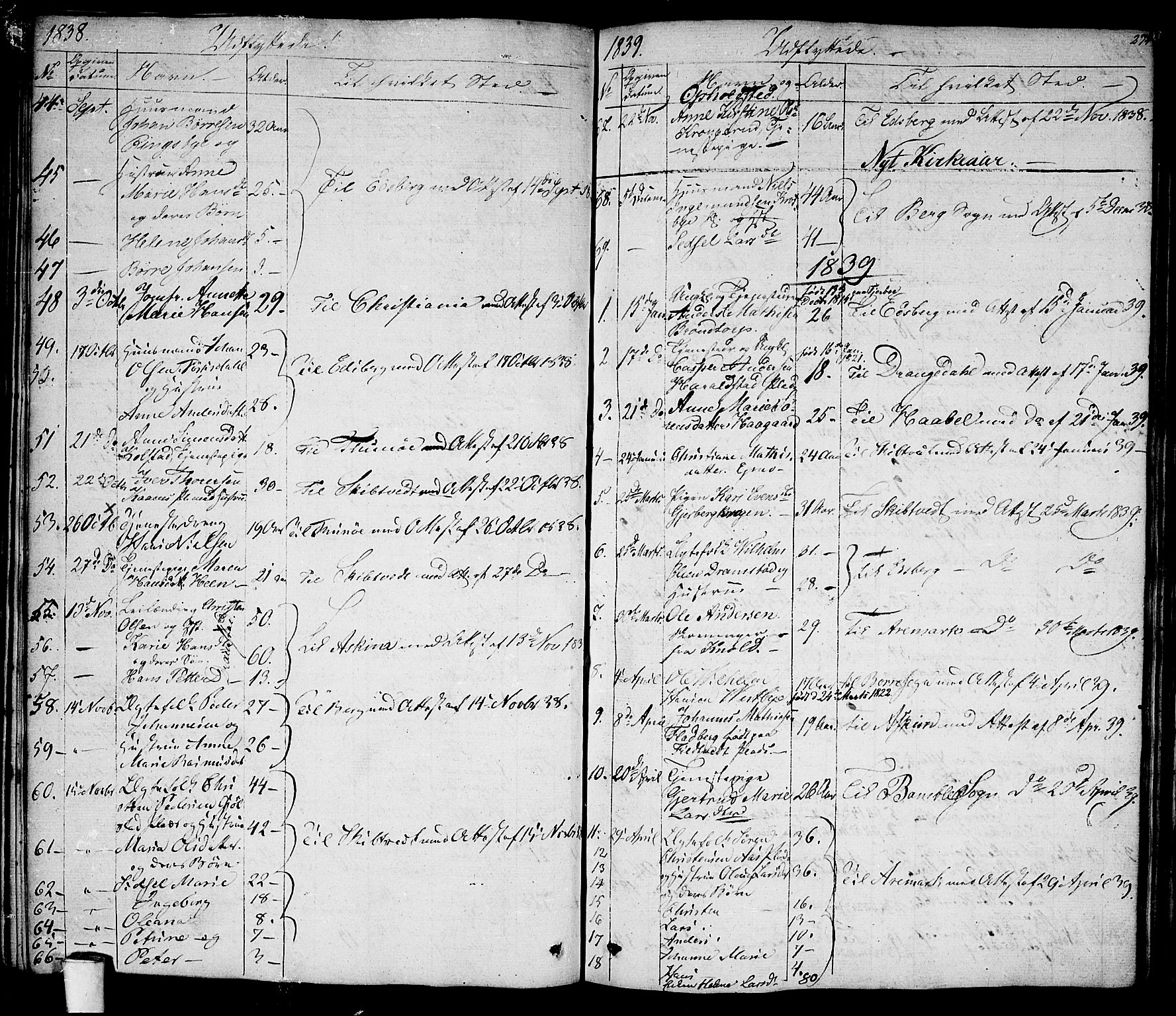 Rakkestad prestekontor Kirkebøker, SAO/A-2008/F/Fa/L0007: Parish register (official) no. I 7, 1825-1841, p. 274