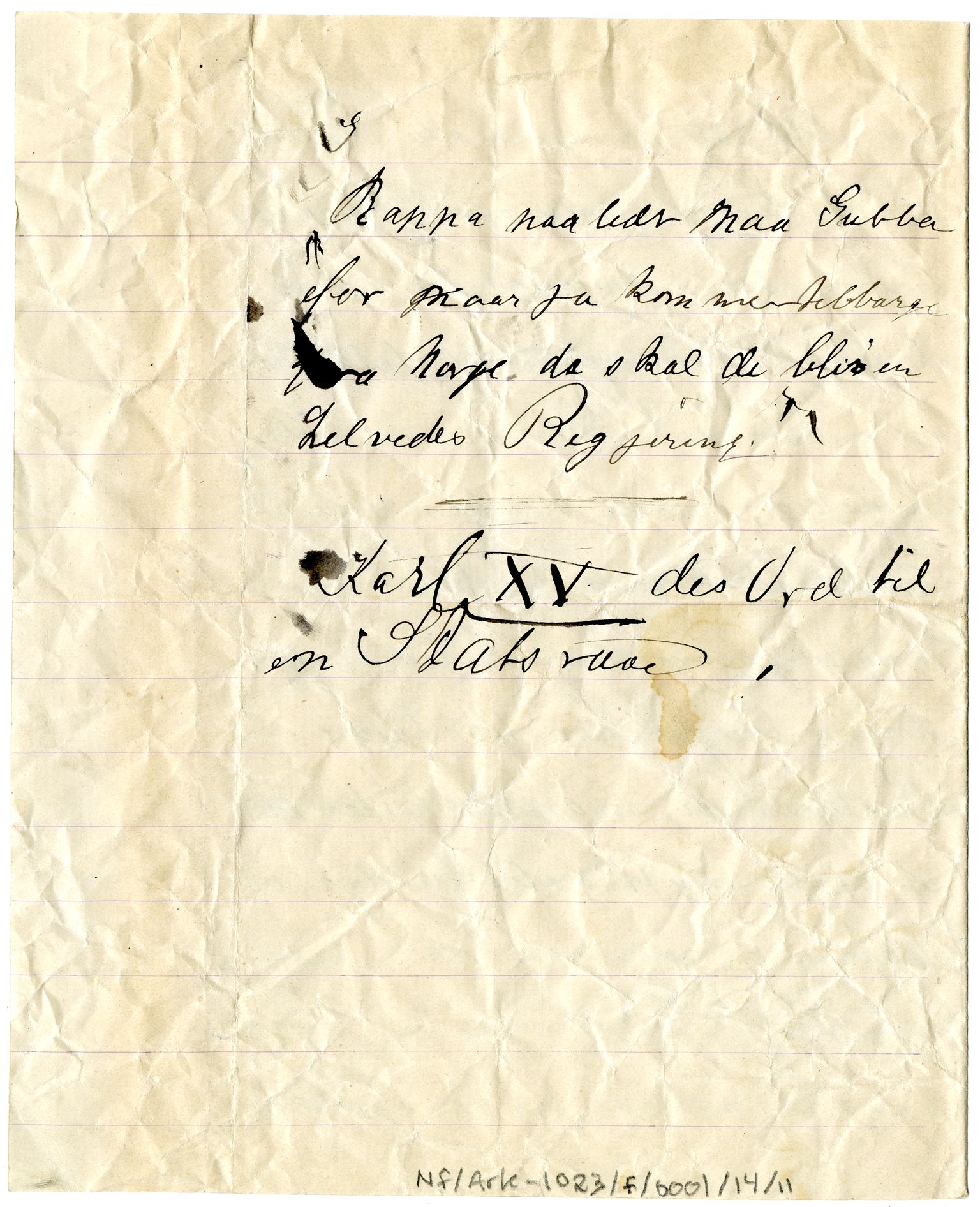Diderik Maria Aalls brevsamling, NF/Ark-1023/F/L0001: D.M. Aalls brevsamling. A - B, 1738-1889, p. 218
