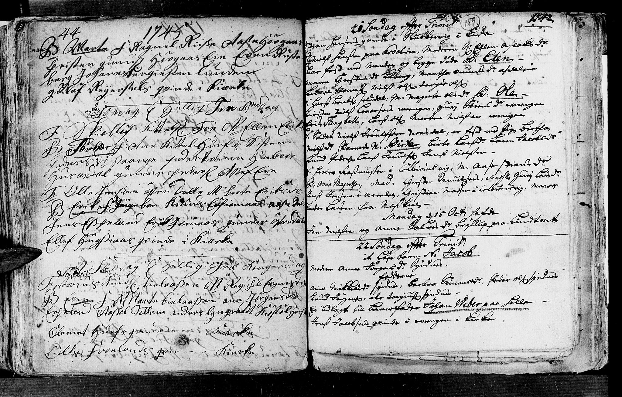Øyestad sokneprestkontor, SAK/1111-0049/F/Fa/L0004: Parish register (official) no. A 4, 1730-1750, p. 159