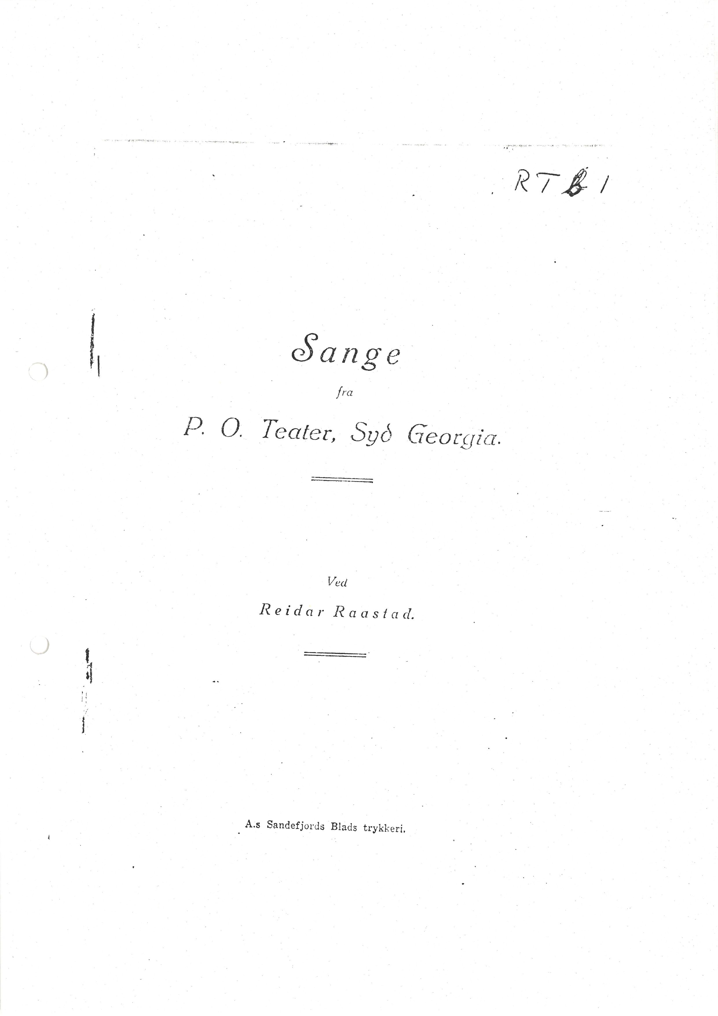 Sa 16 - Folkemusikk fra Vestfold, Gjerdesamlingen, VEMU/A-1868/I/L0001: Informantregister med intervjunedtegnelser, 1979-1986