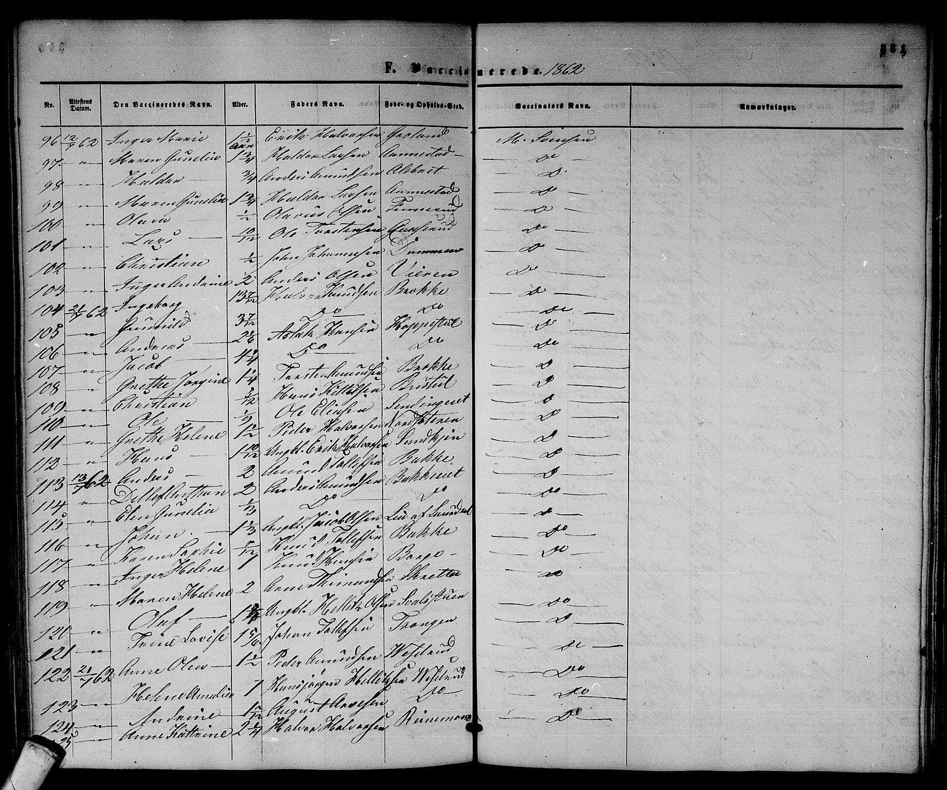Sandsvær kirkebøker, SAKO/A-244/G/Ga/L0005: Parish register (copy) no. I 5, 1857-1873, p. 381