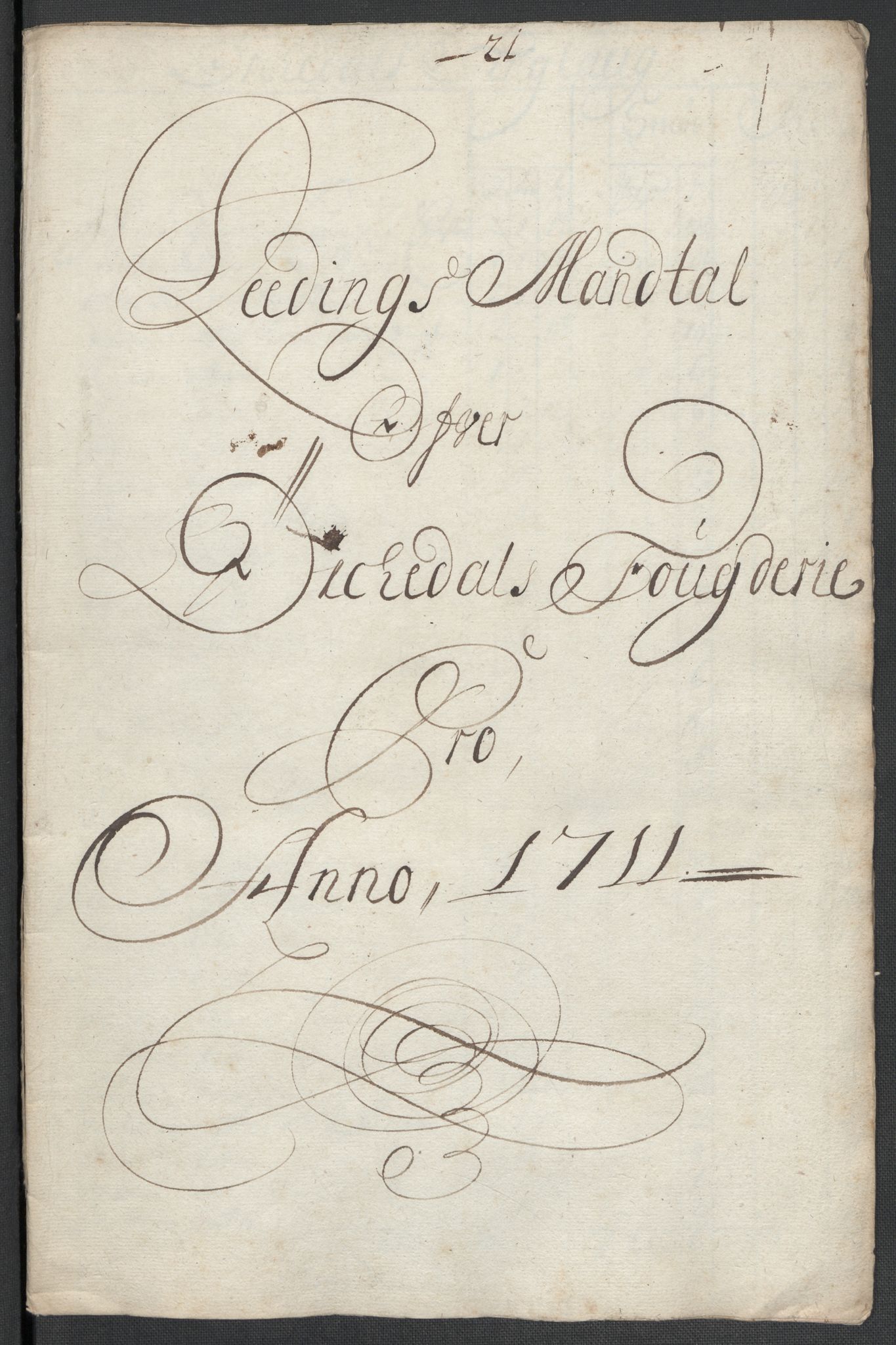 Rentekammeret inntil 1814, Reviderte regnskaper, Fogderegnskap, RA/EA-4092/R60/L3961: Fogderegnskap Orkdal og Gauldal, 1711, p. 234